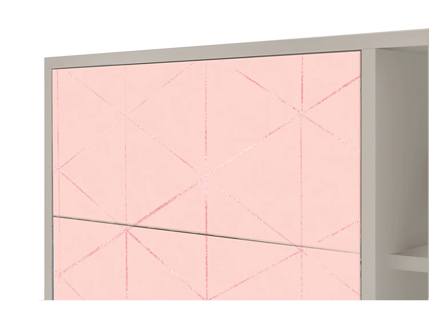Buffet - 125x98x48 cm - BS2 - Rose Quartz, Sable