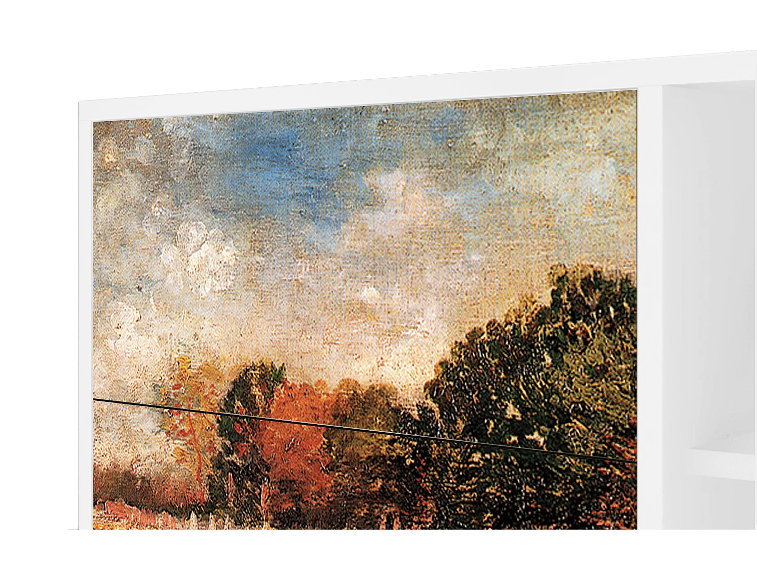 Dressoir - 125x98x48 cm - BS2 - The Banks, Wit