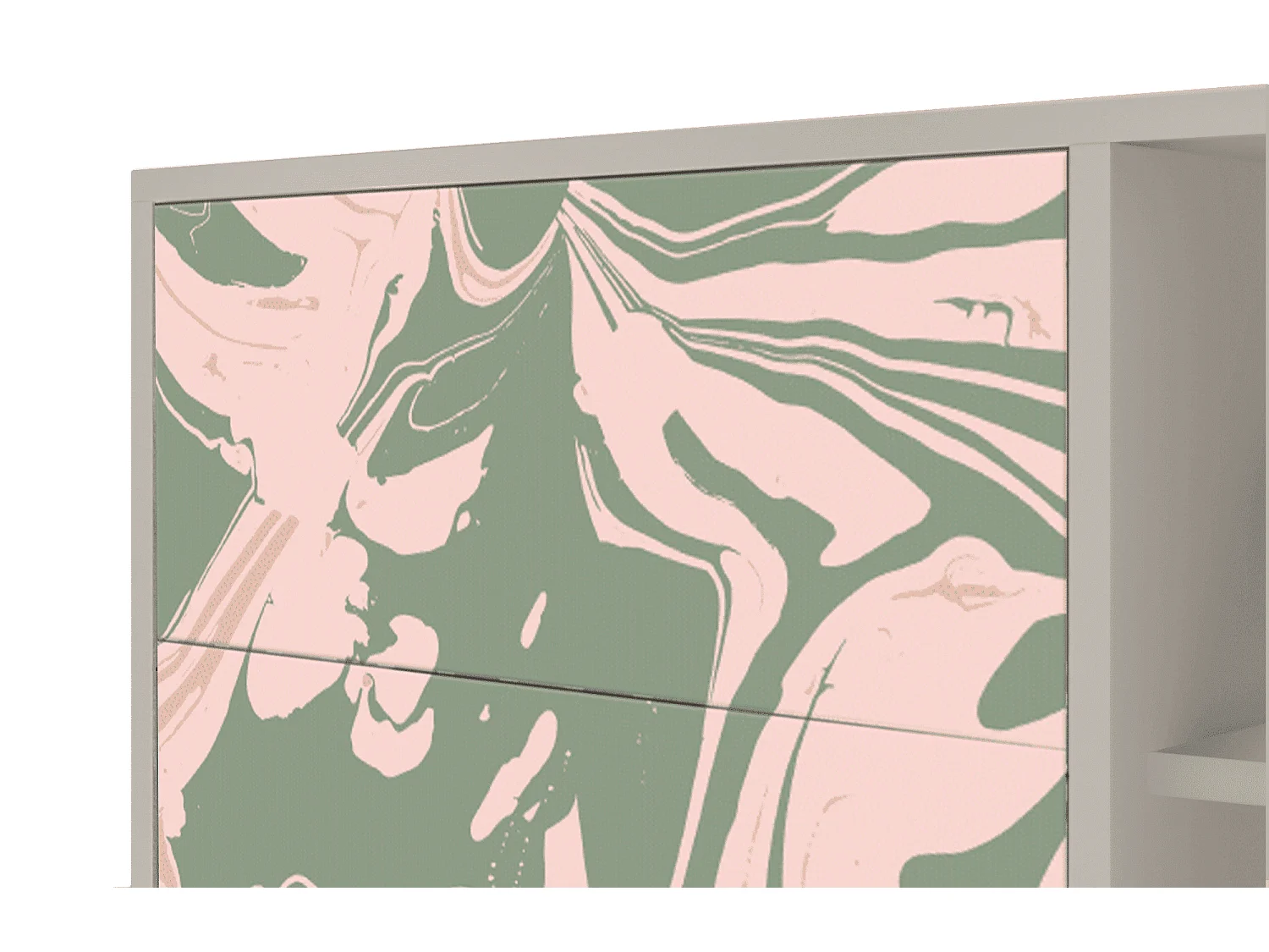 Dressoir - 125x98x48 cm - BS2 - Aquarelle, Zand