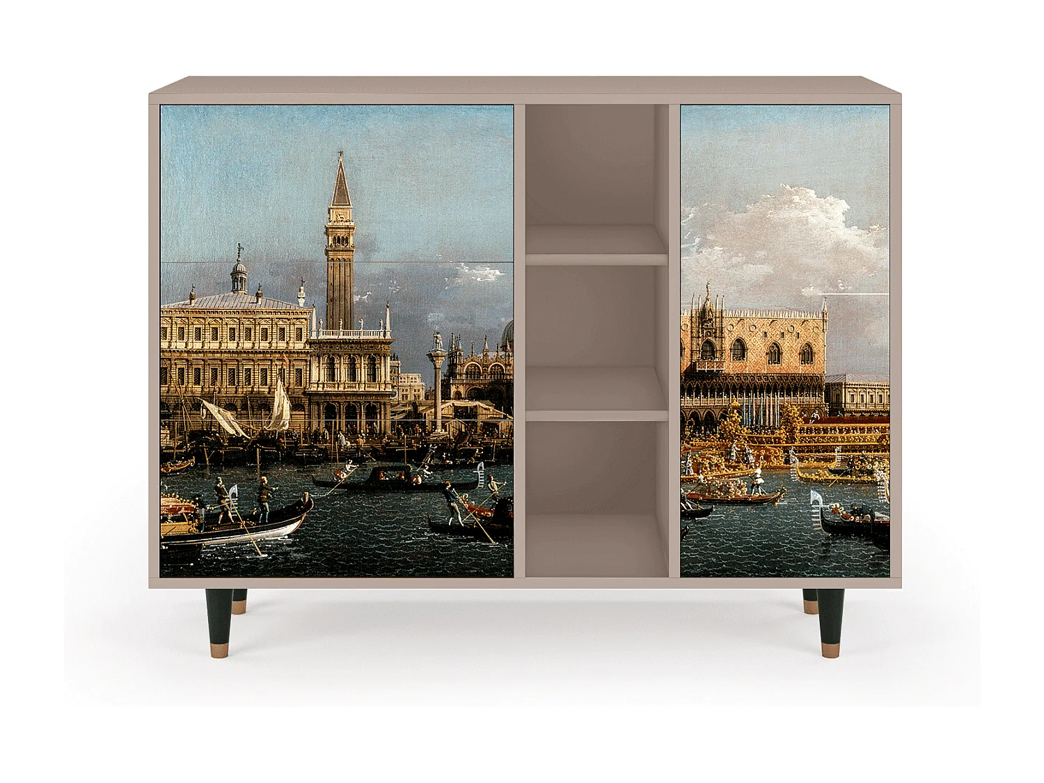 Kredens - 125x98x48 cm - BS2 - The Bucintoro, Latte