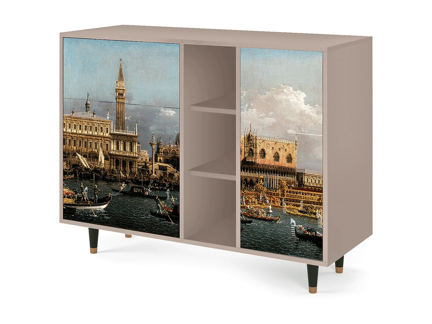 Kredens - 125x98x48 cm - BS2 - The Bucintoro, Latte