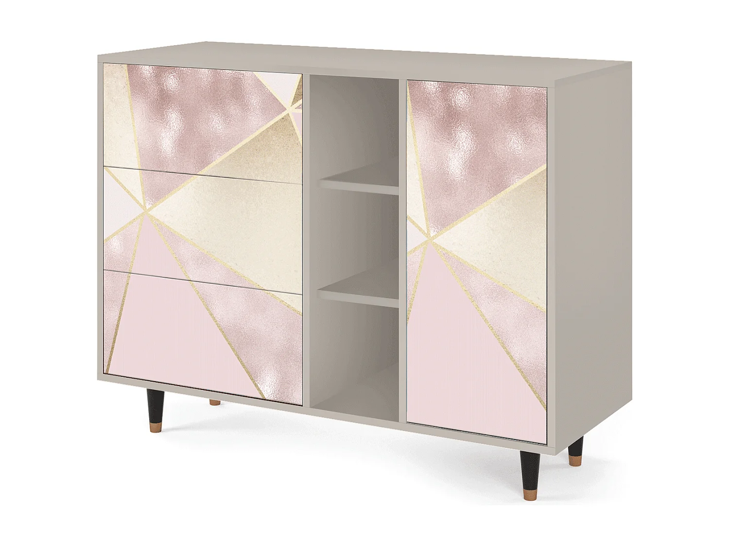 Buffet - 125x98x48 cm - BS2 - Cosmopolitan Diva, Sable