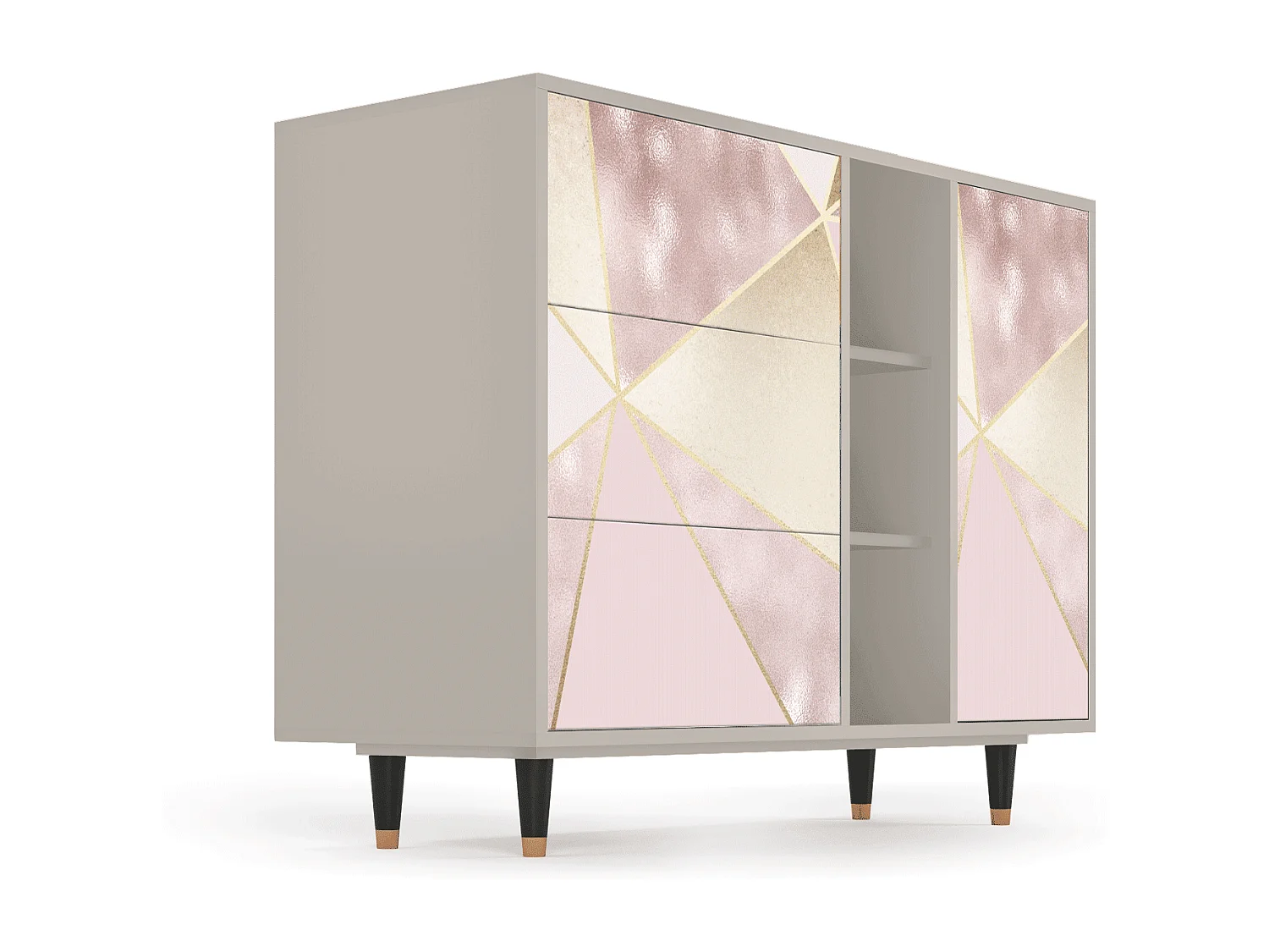 Buffet - 125x98x48 cm - BS2 - Cosmopolitan Diva, Sable