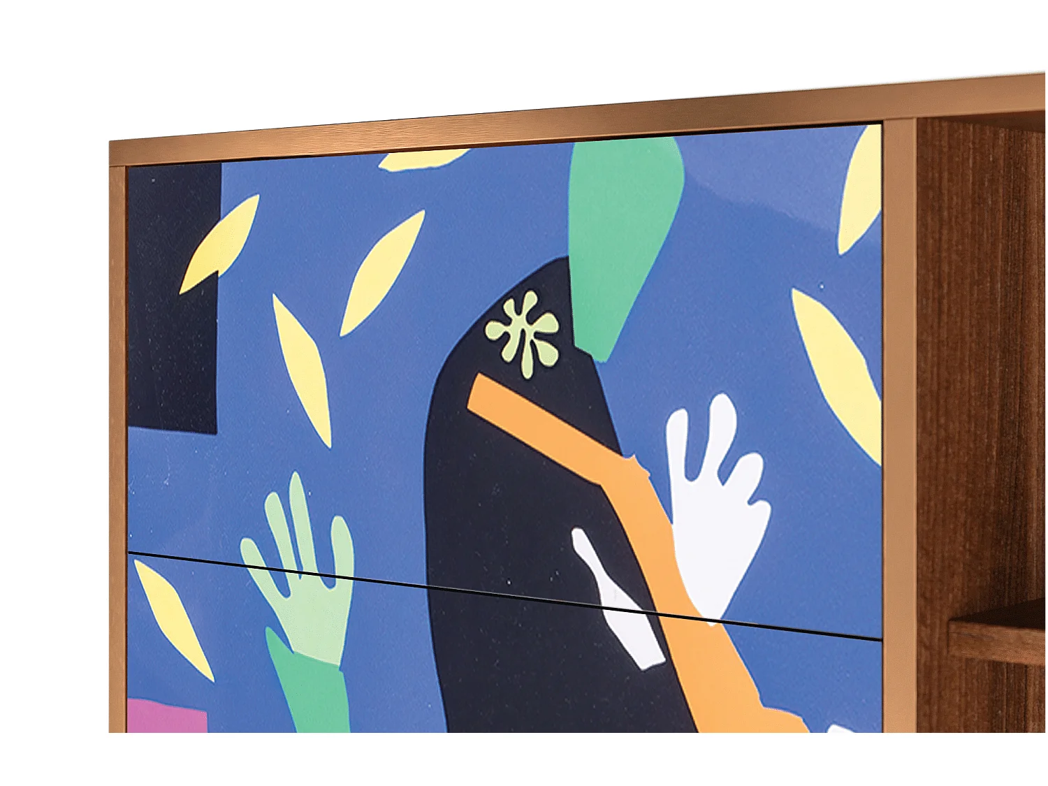 Buffet - 125x98x48 cm - BS2 - La Tristesse du Roi, Noyer