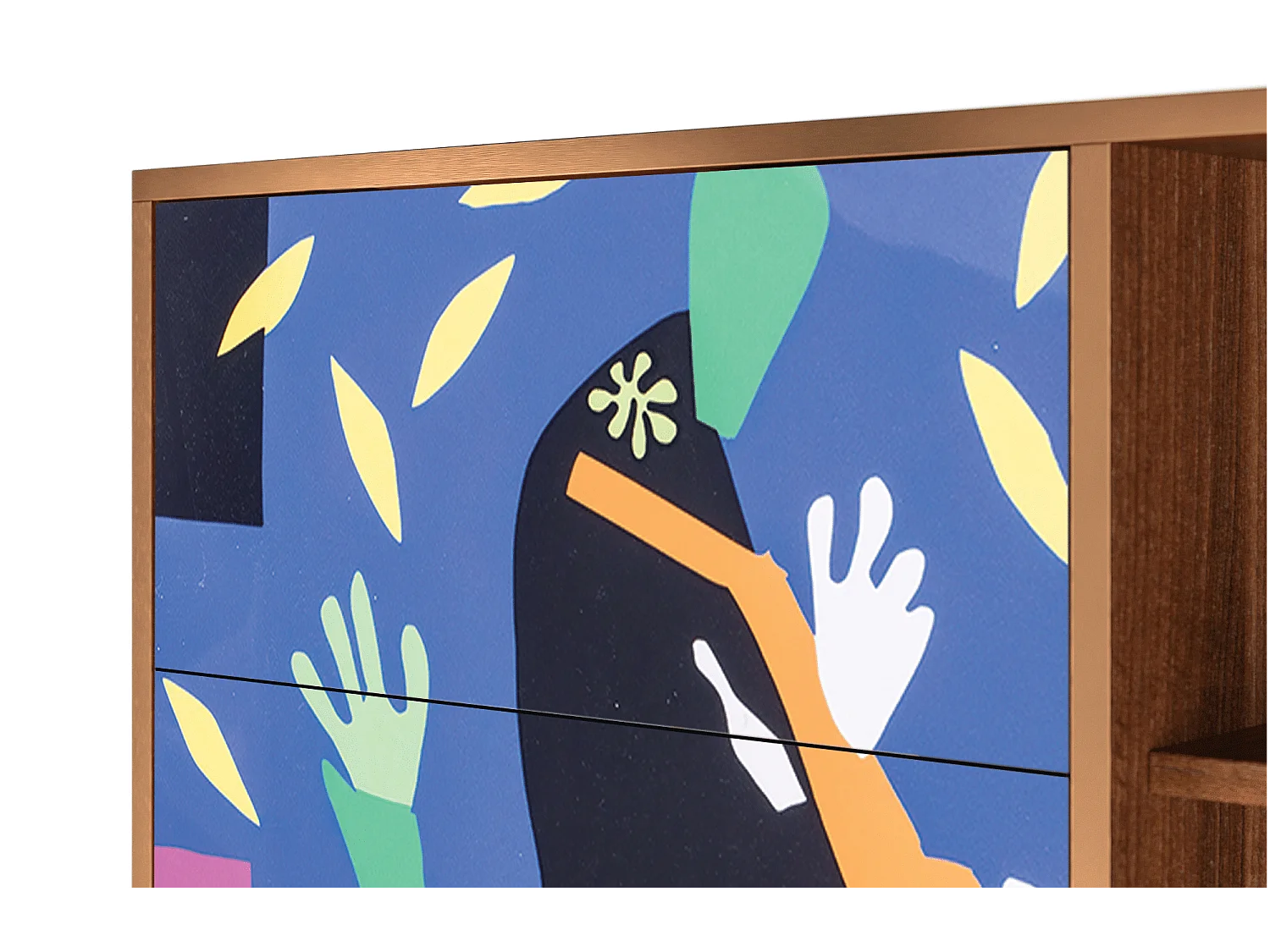 Buffet - 125x98x48 cm - BS2 - La Tristesse du Roi, Noyer