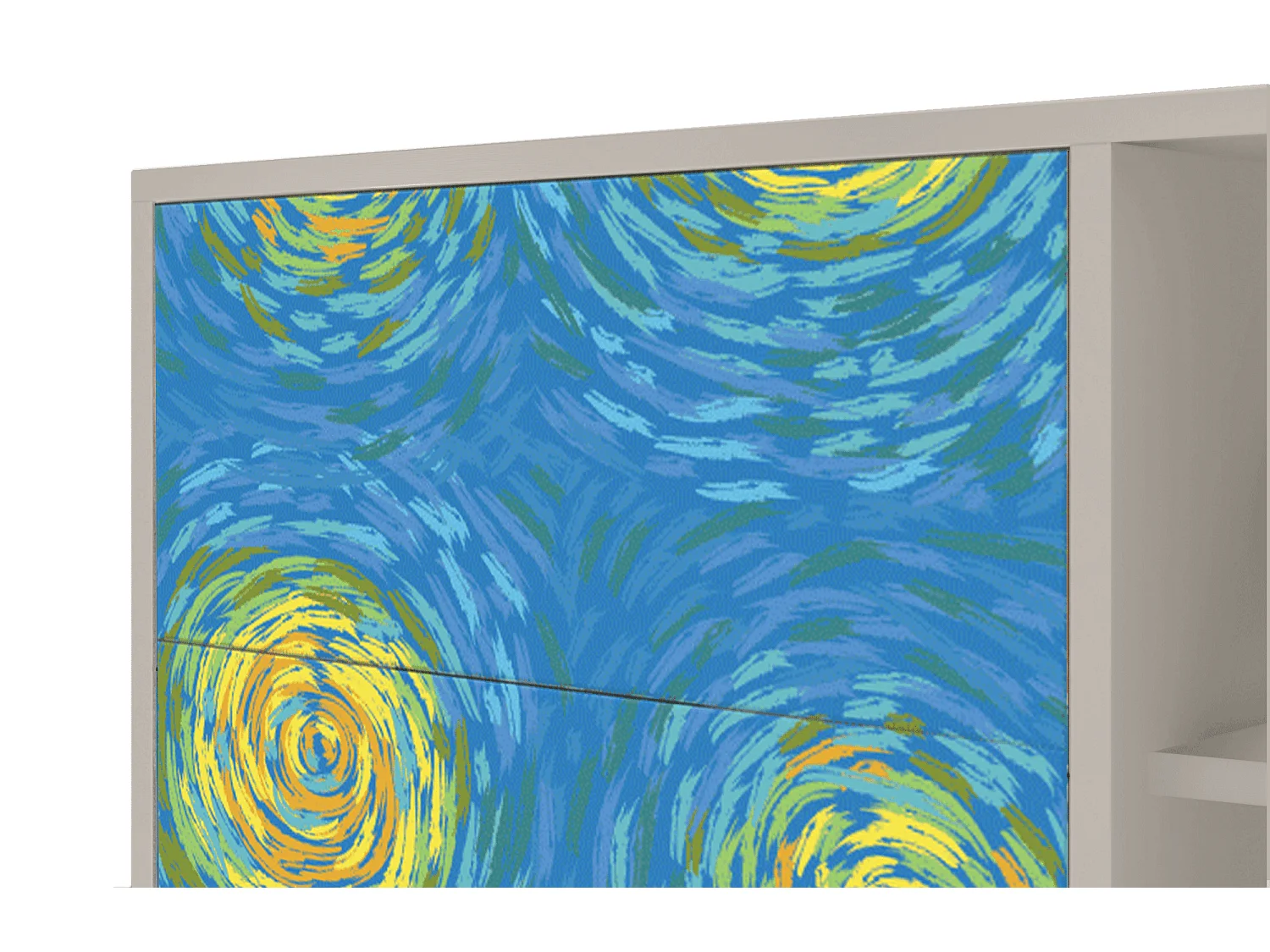 Aparador - 125x98x48 cm - BS2 - Van Gogh Lights, Arena