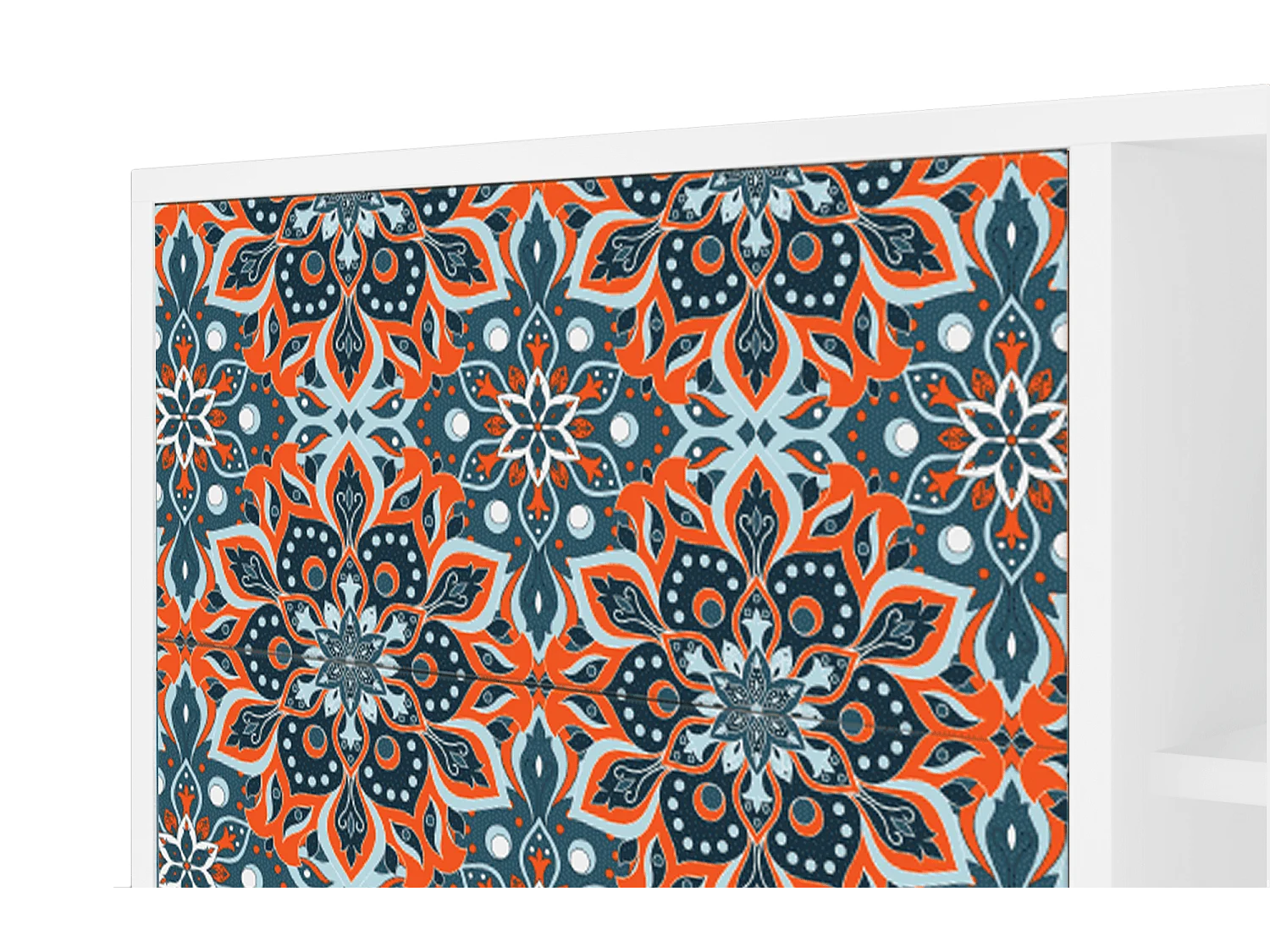 Buffet - 125x98x48 cm - BS2 - Fire Beetle, Blanc