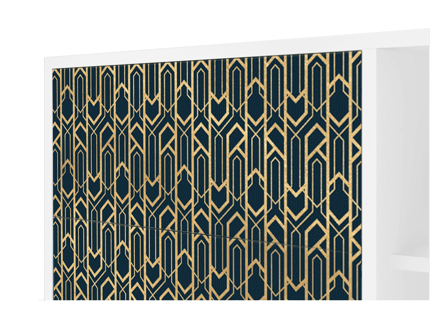 Credenza - 125x98x48 cm - BS2 - Golden Empire, Bianco