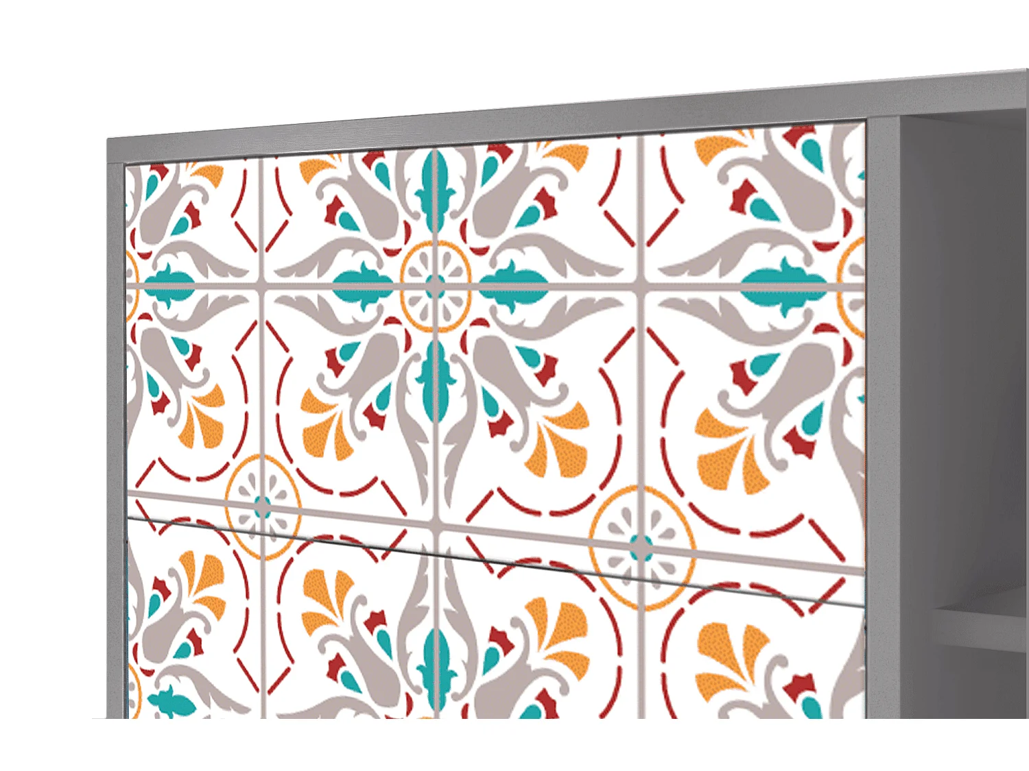 Dressoir - 125x98x48 cm - BS2 - Spring Ceramics, Grijs