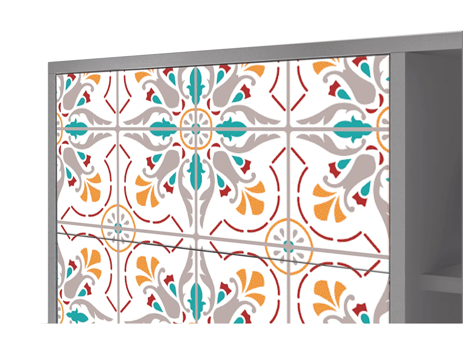 Buffet - 125x98x48 cm - BS2 - Spring Ceramics, Gris