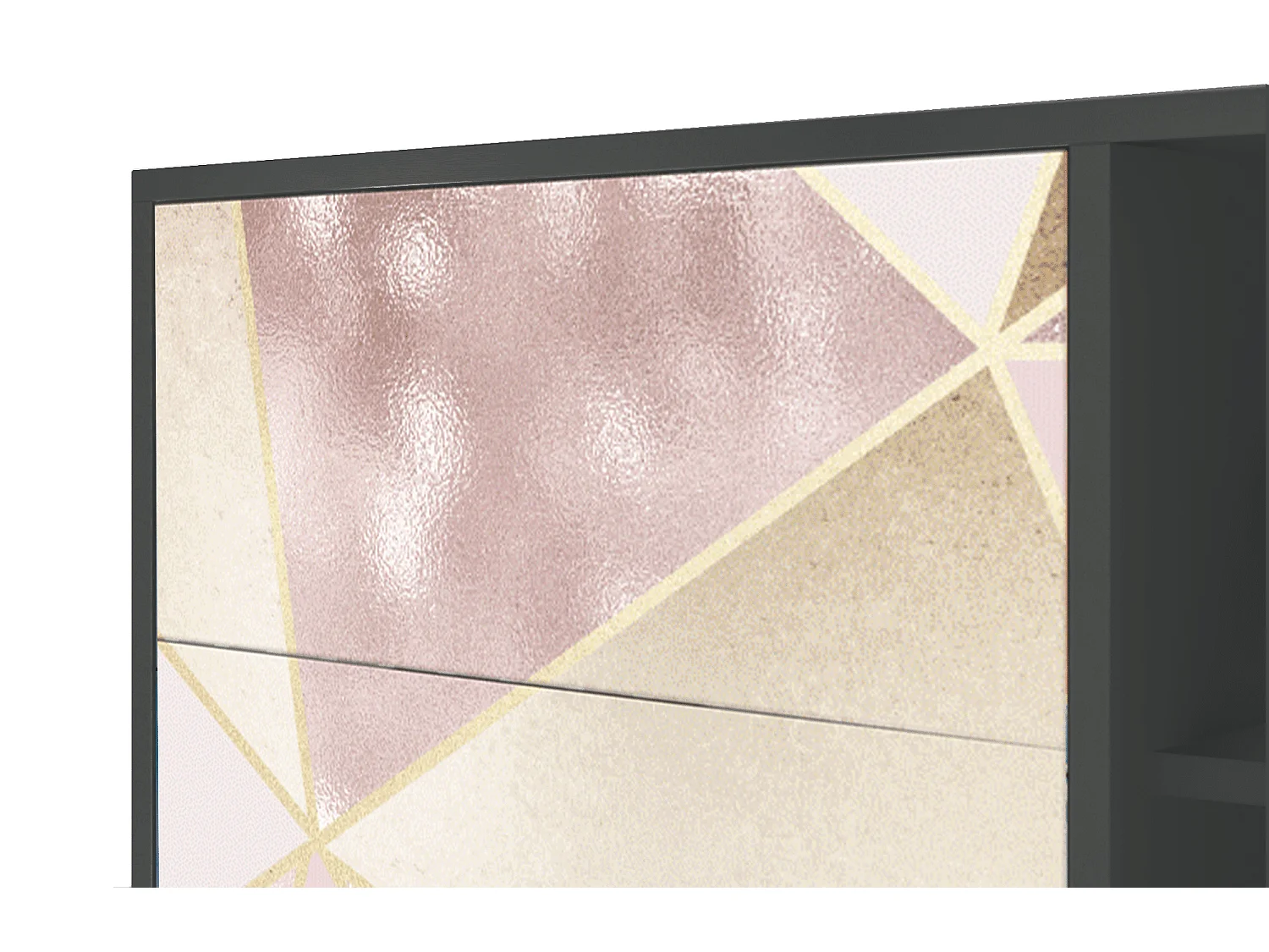 Credenza - 125x98x48 cm - BS2 - Cosmopolitan Diva, Antracite