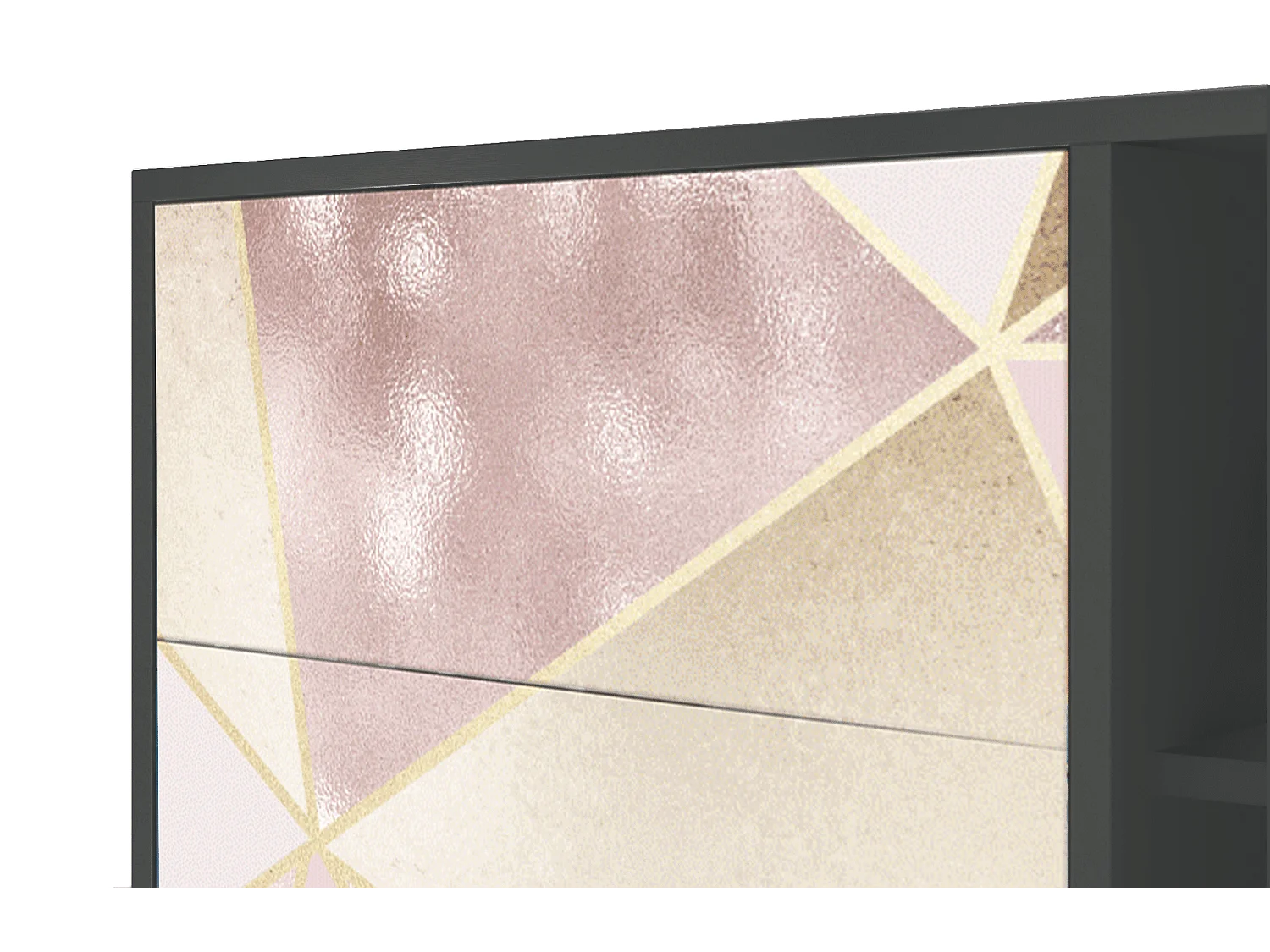 Buffet - 125x98x48 cm - BS2 - Cosmopolitan Diva, Anthracite