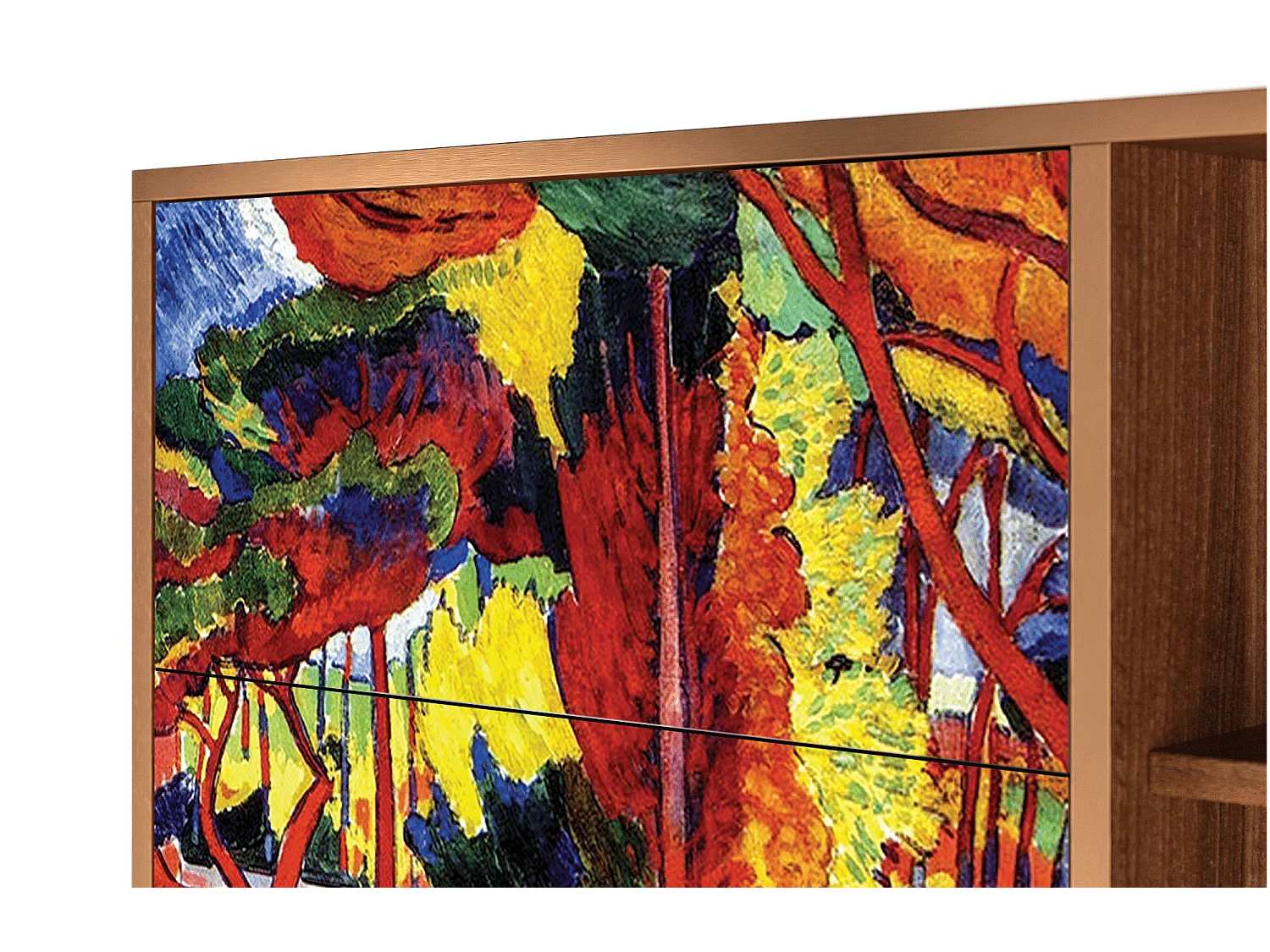 Buffet - 125x98x48 cm - BS2 - The Turning Road, Noyer