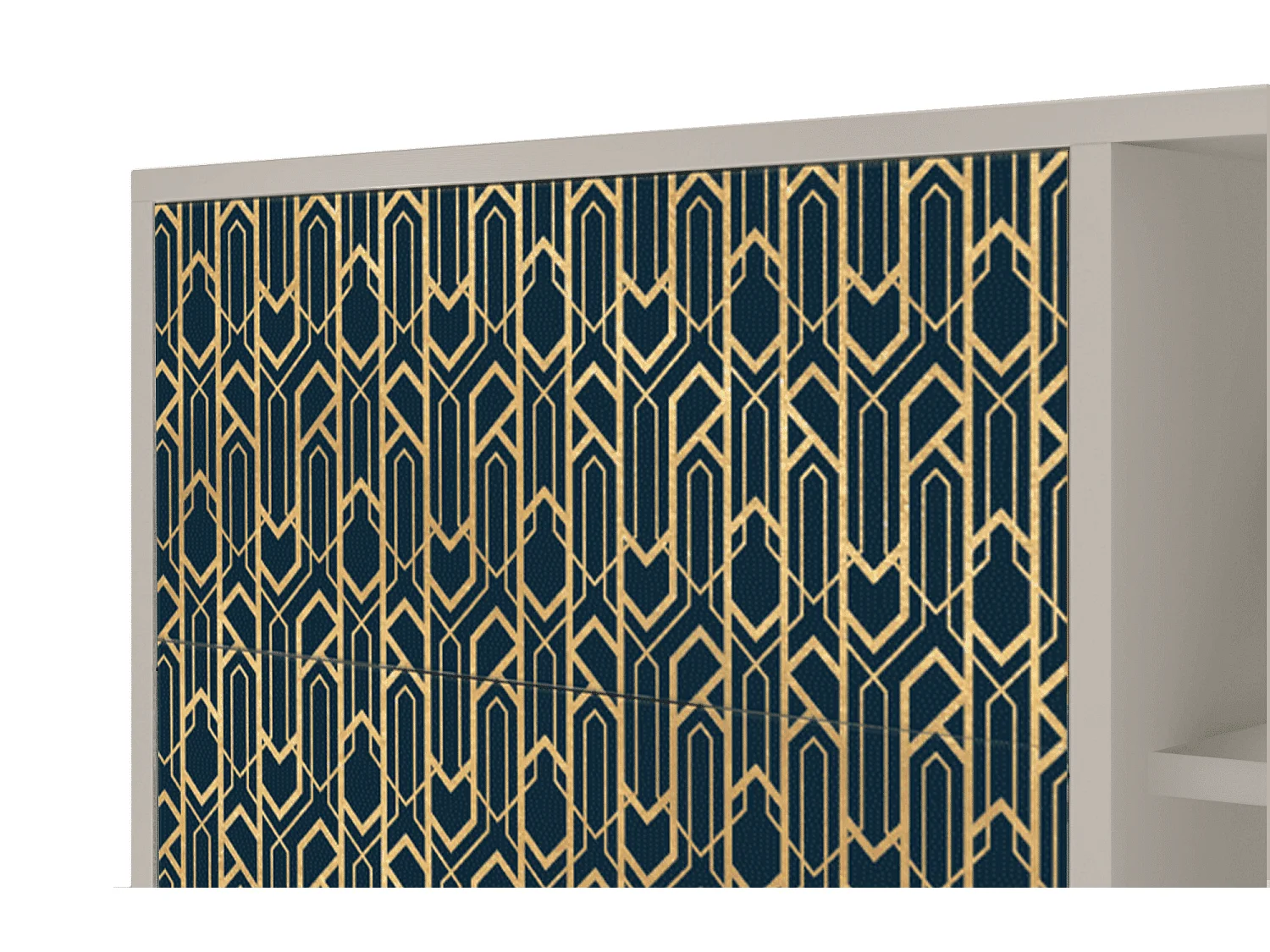 Credenza - 125x98x48 cm - BS2 - Golden Empire, Sabbia