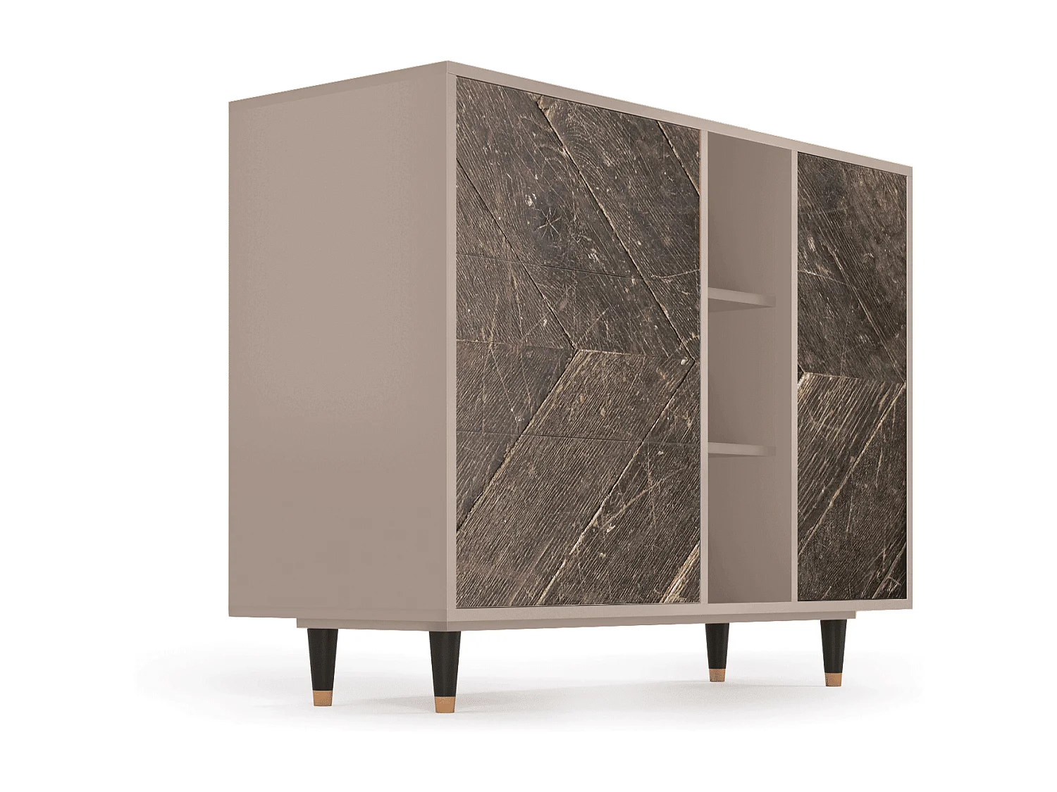 Credenza - 125x98x48 cm - BS2 - Wise Tree, Latte