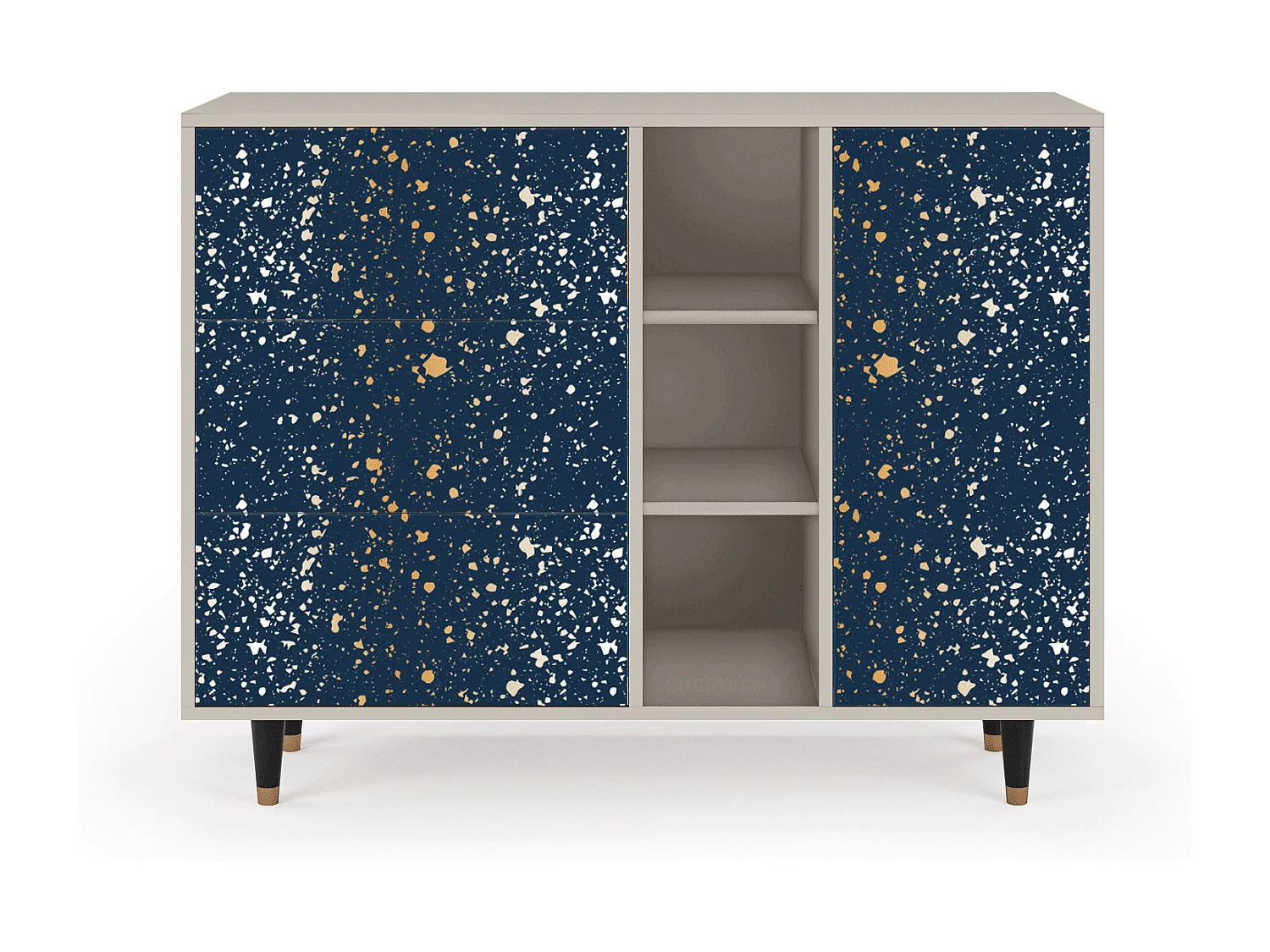 Buffet - 125x98x48 cm - BS2 - Starfall, Sable