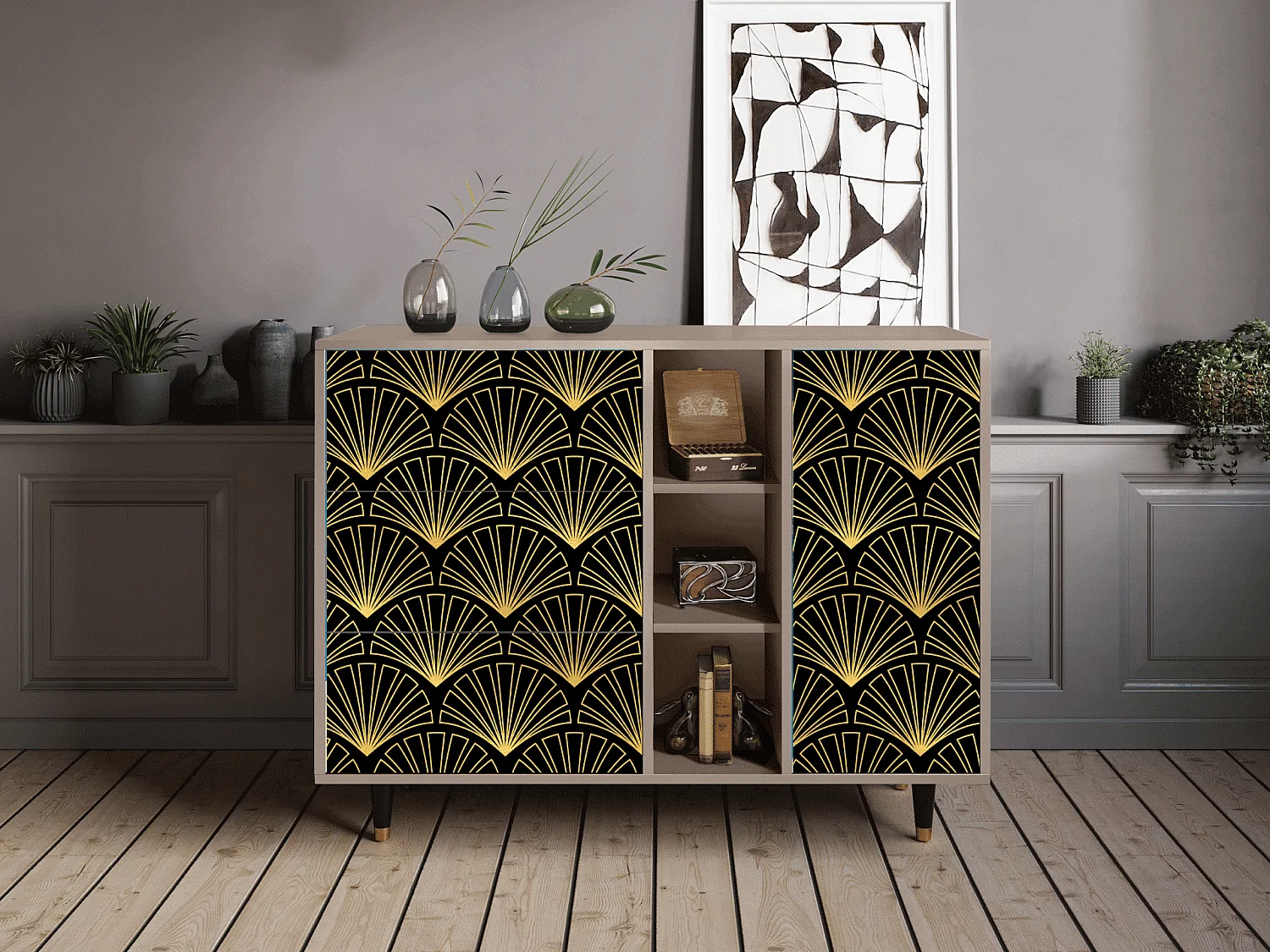 Dressoir - 125x98x48 cm - BS2 - Bird of Juno, Latte