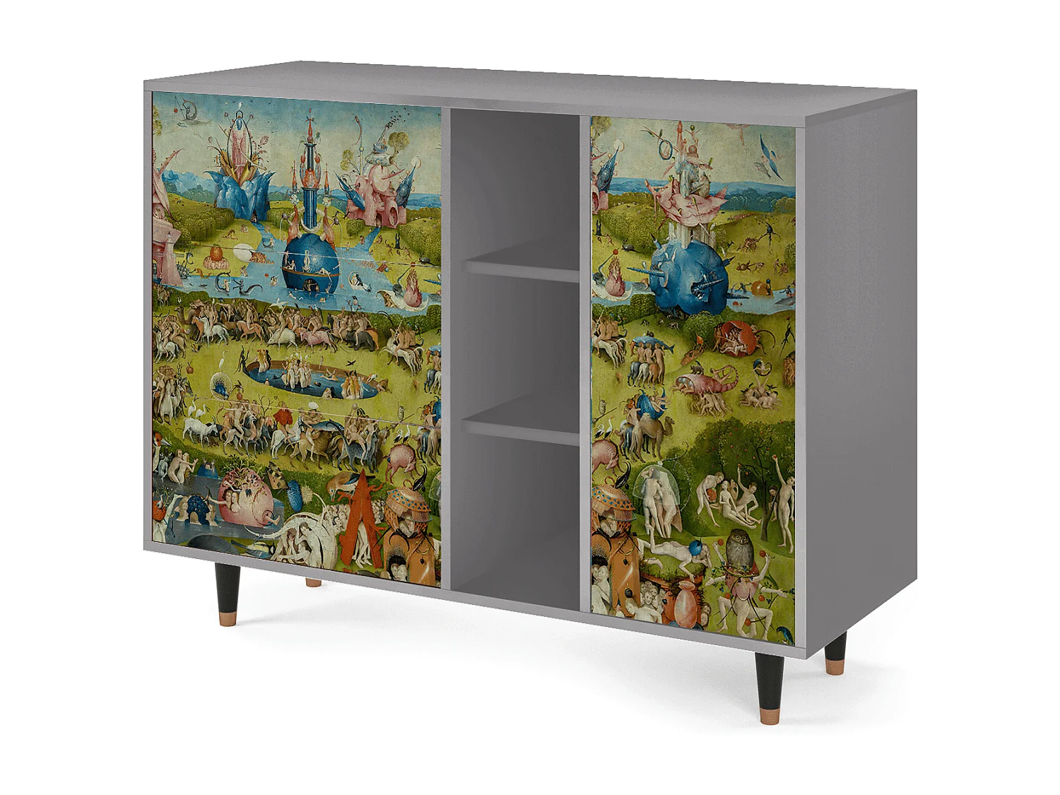 Buffet - 125x98x48 cm - BS2 - The Garden 2 by Bosch, Gris
