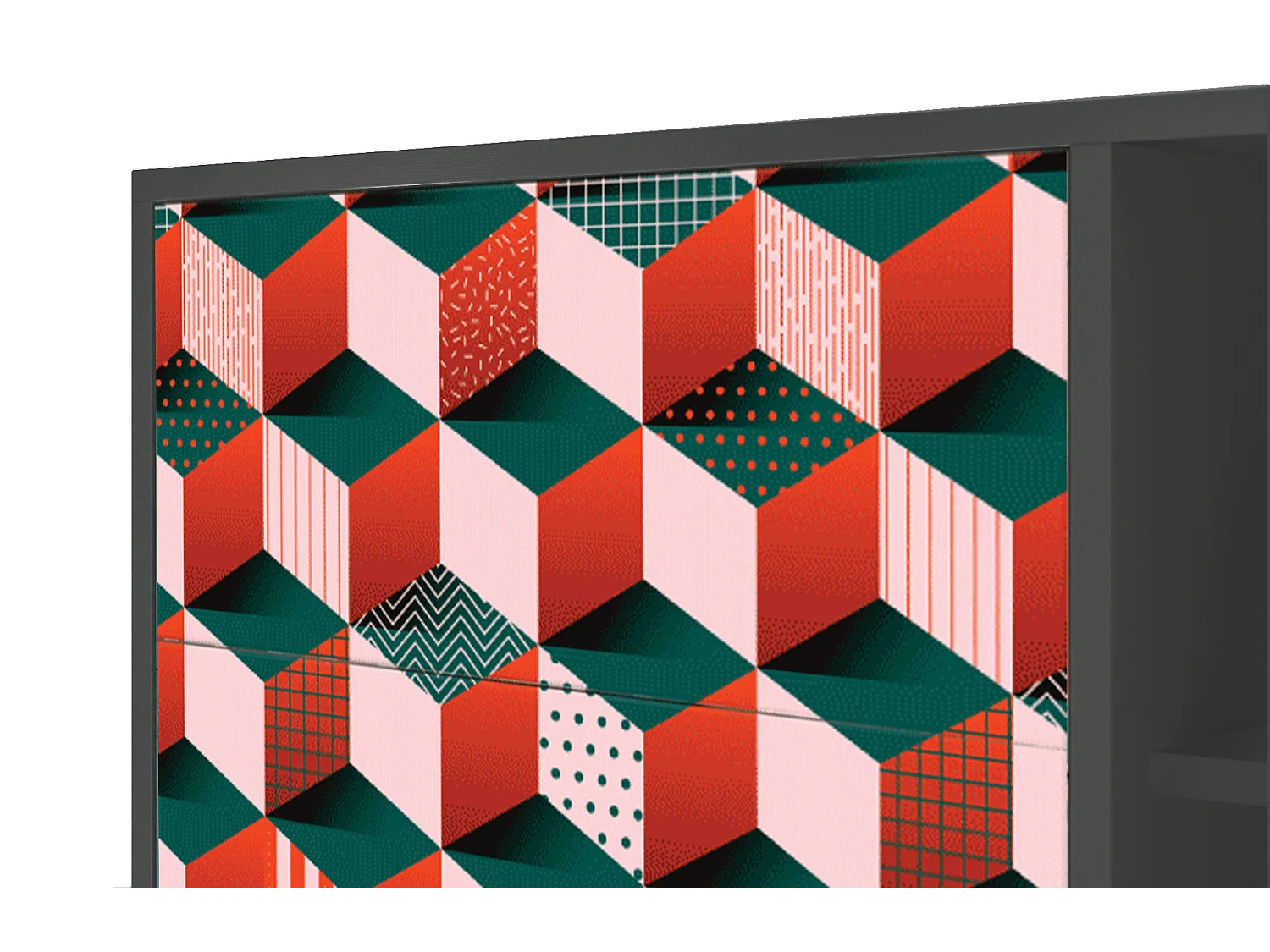 Buffet - 125x98x48 cm - BS2 - Pepsi-Cola, Anthracite