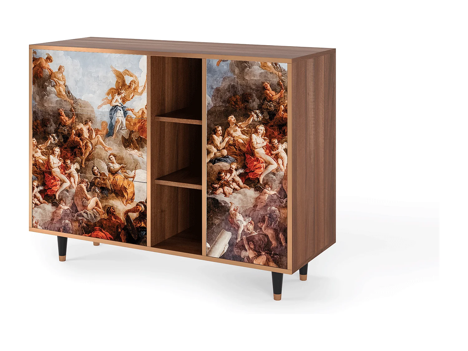 Buffet - 125x98x48 cm - BS2 - Versailles, Noyer