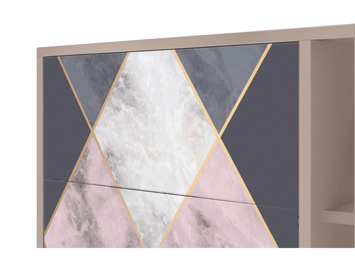 Buffet - 125x98x48 cm - BS2 - Ideal Harmony, Latte