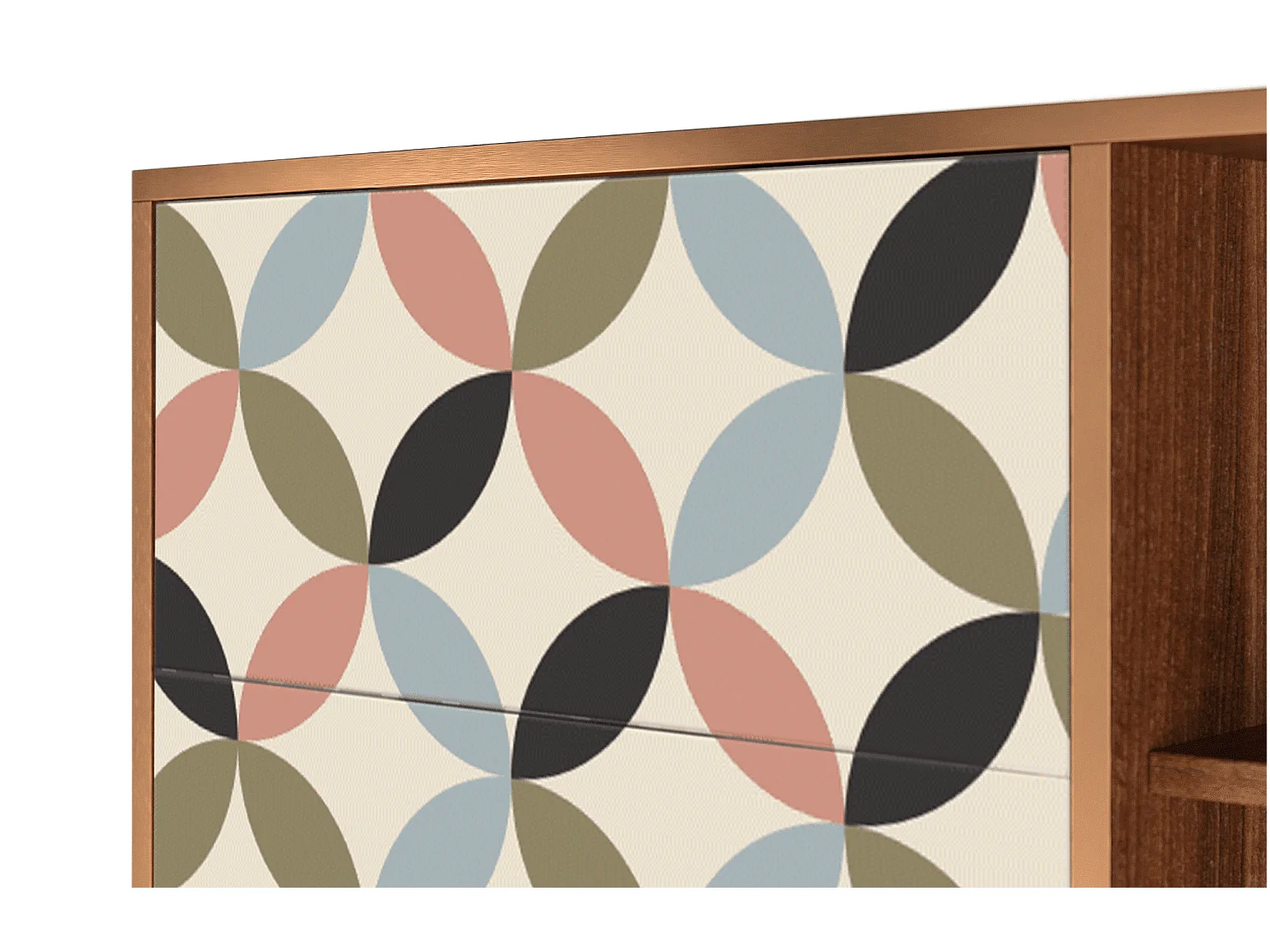 Buffet - 125x98x48 cm - BS2 - Butterfly Effect, Noyer