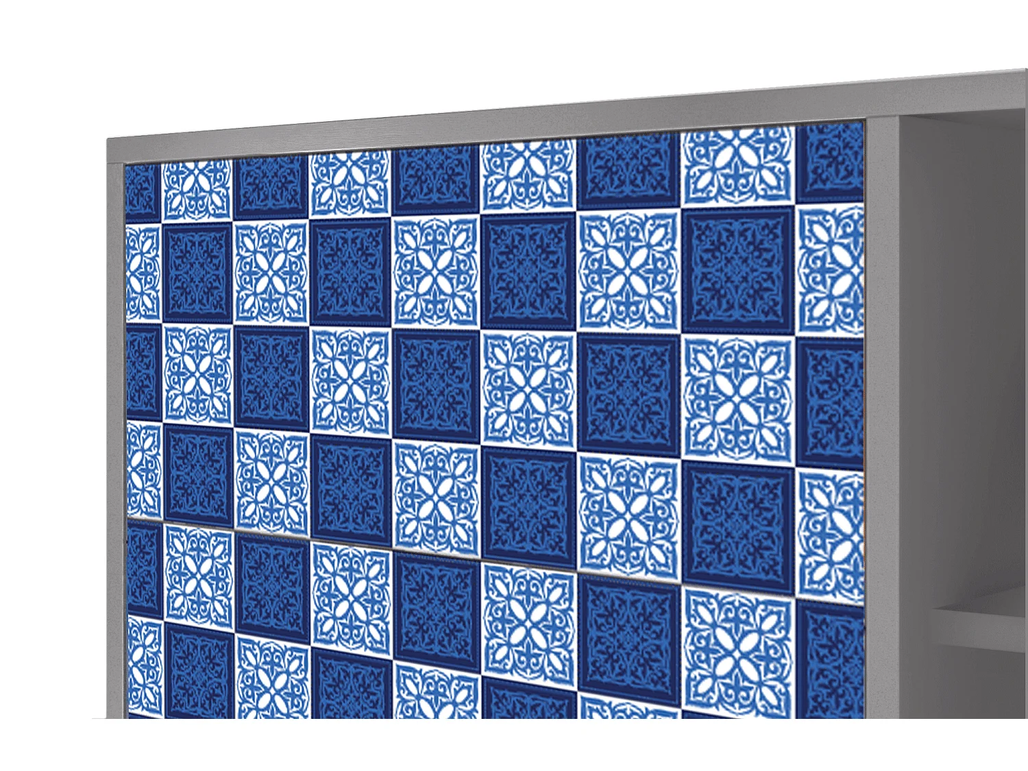 Buffet - 125x98x48 cm - BS2 - Light Path, Gris