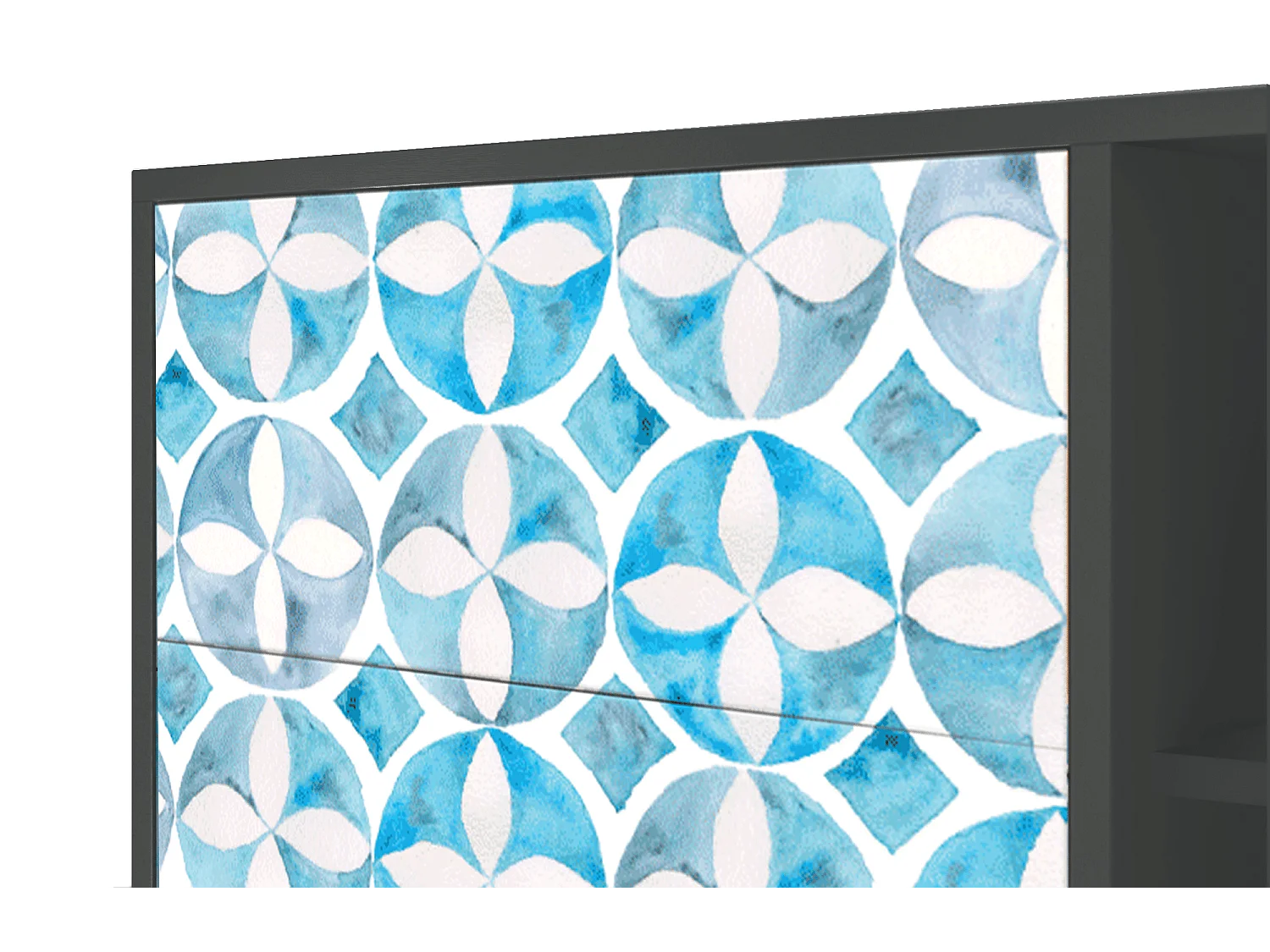 Buffet - 125x98x48 cm - BS2 - Porto Mood, Anthracite