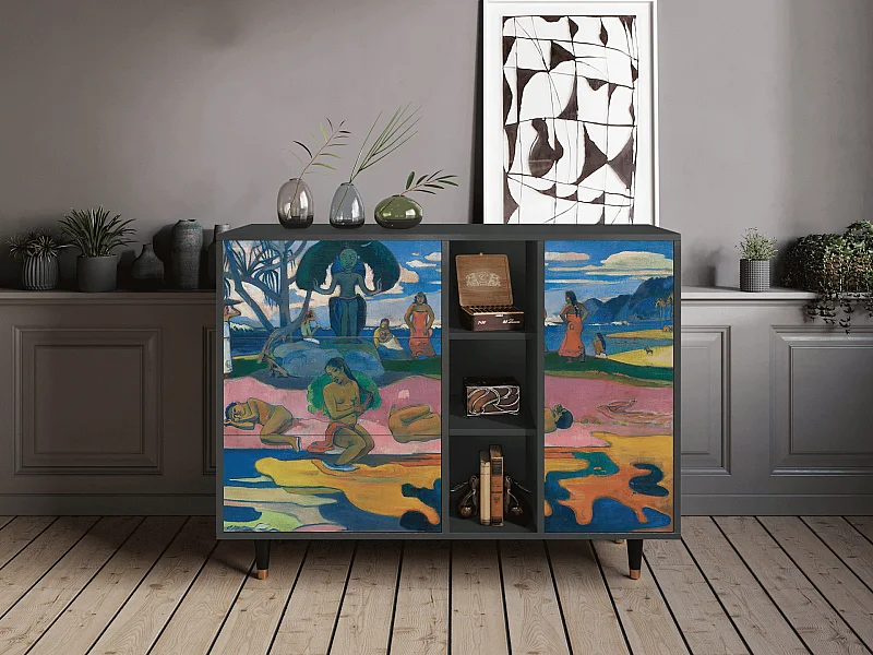 Dressoir - 125x98x48 cm - BS2 - Day of the God, Antraciet