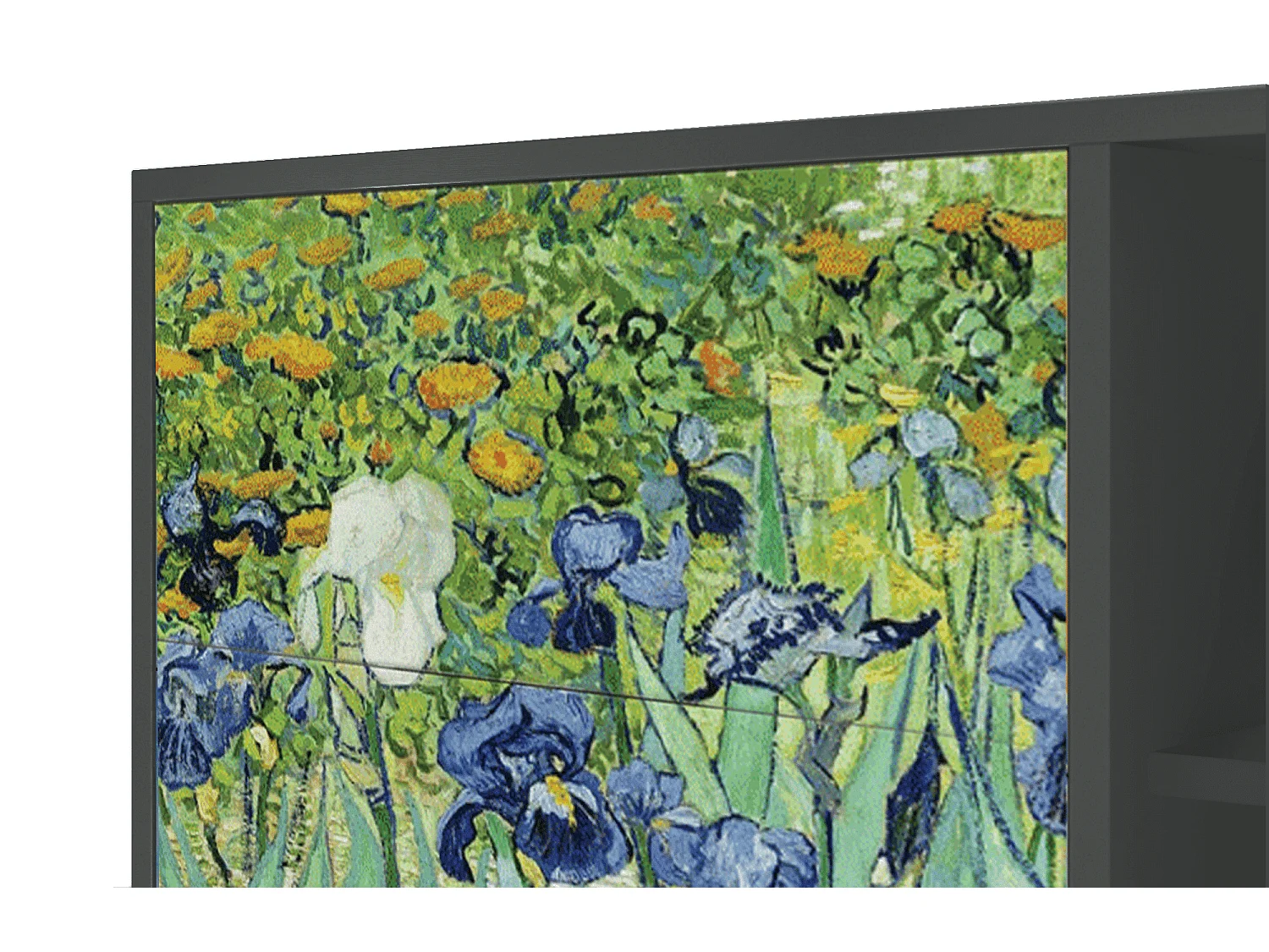 Sideboard - 125x98x48 cm - BS2 - Irises , Anthrazit