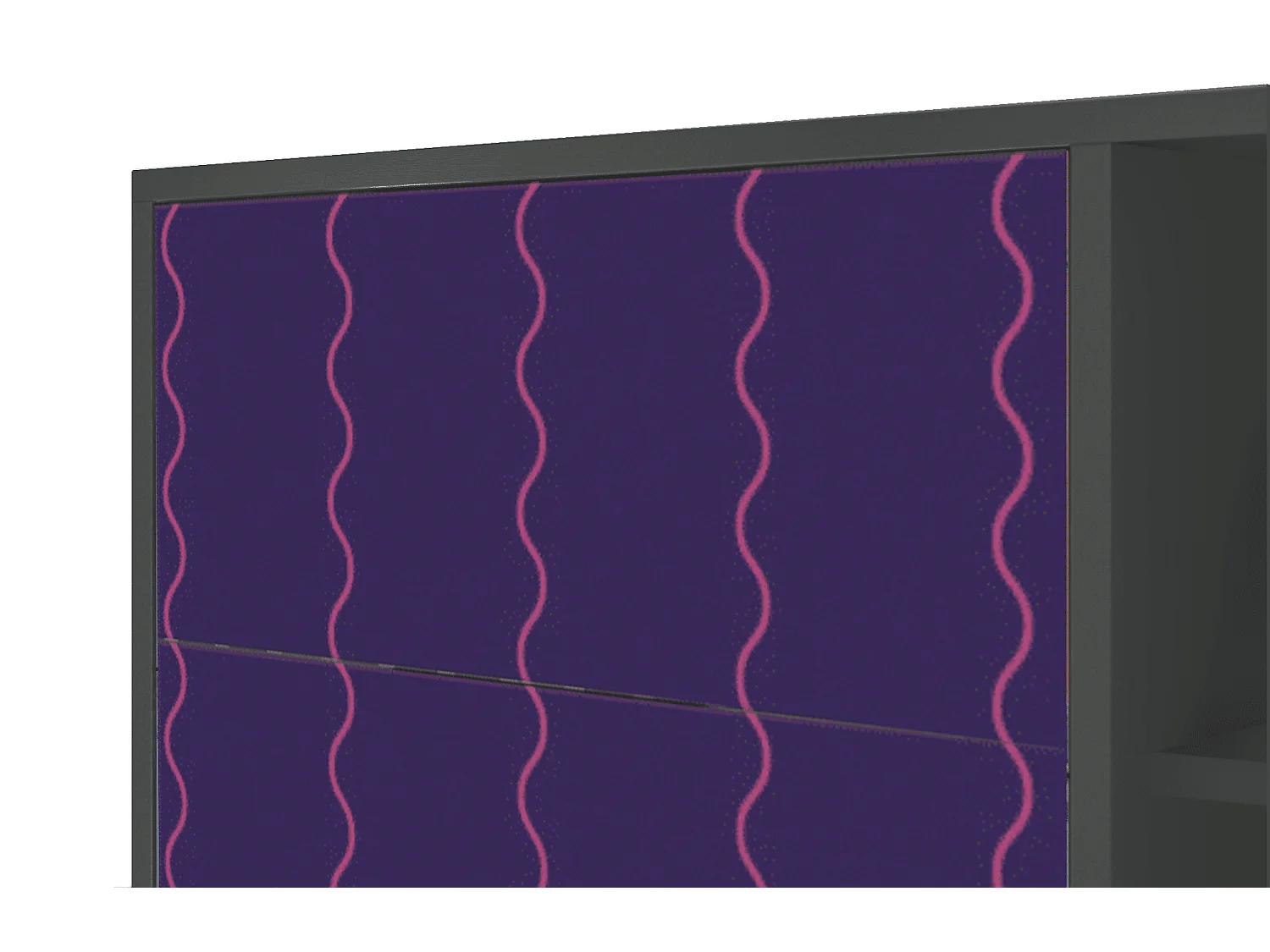 Buffet - 125x98x48 cm - BS2 - Grape Maccaroni, Anthracite