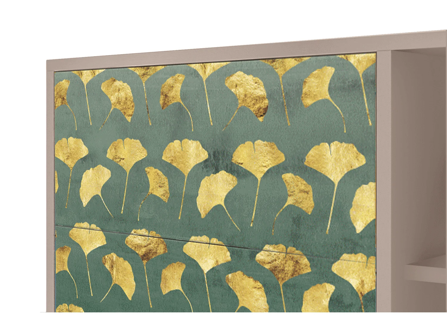 Credenza - 125x98x48 cm - BS2 - Gingko leaves, Latte