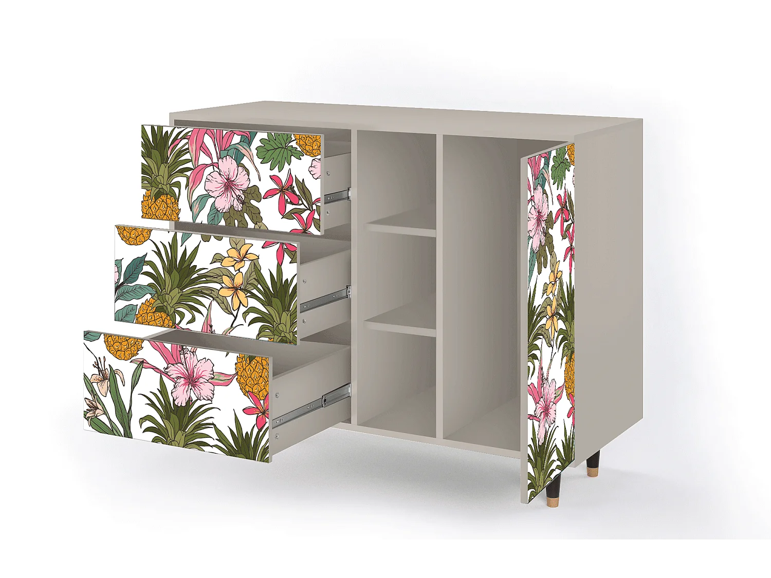 Buffet - 125x98x48 cm - BS2 - Estival Fruit, Sable