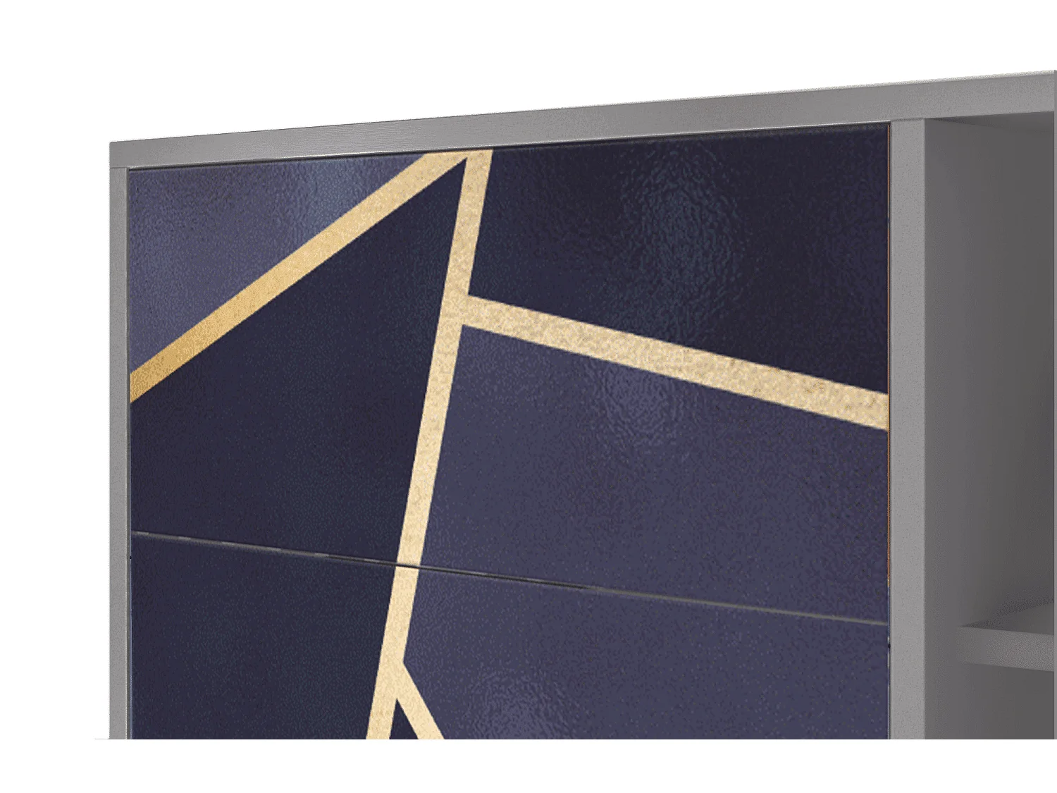 Buffet - 125x98x48 cm - BS2 - The Amethyst, Gris