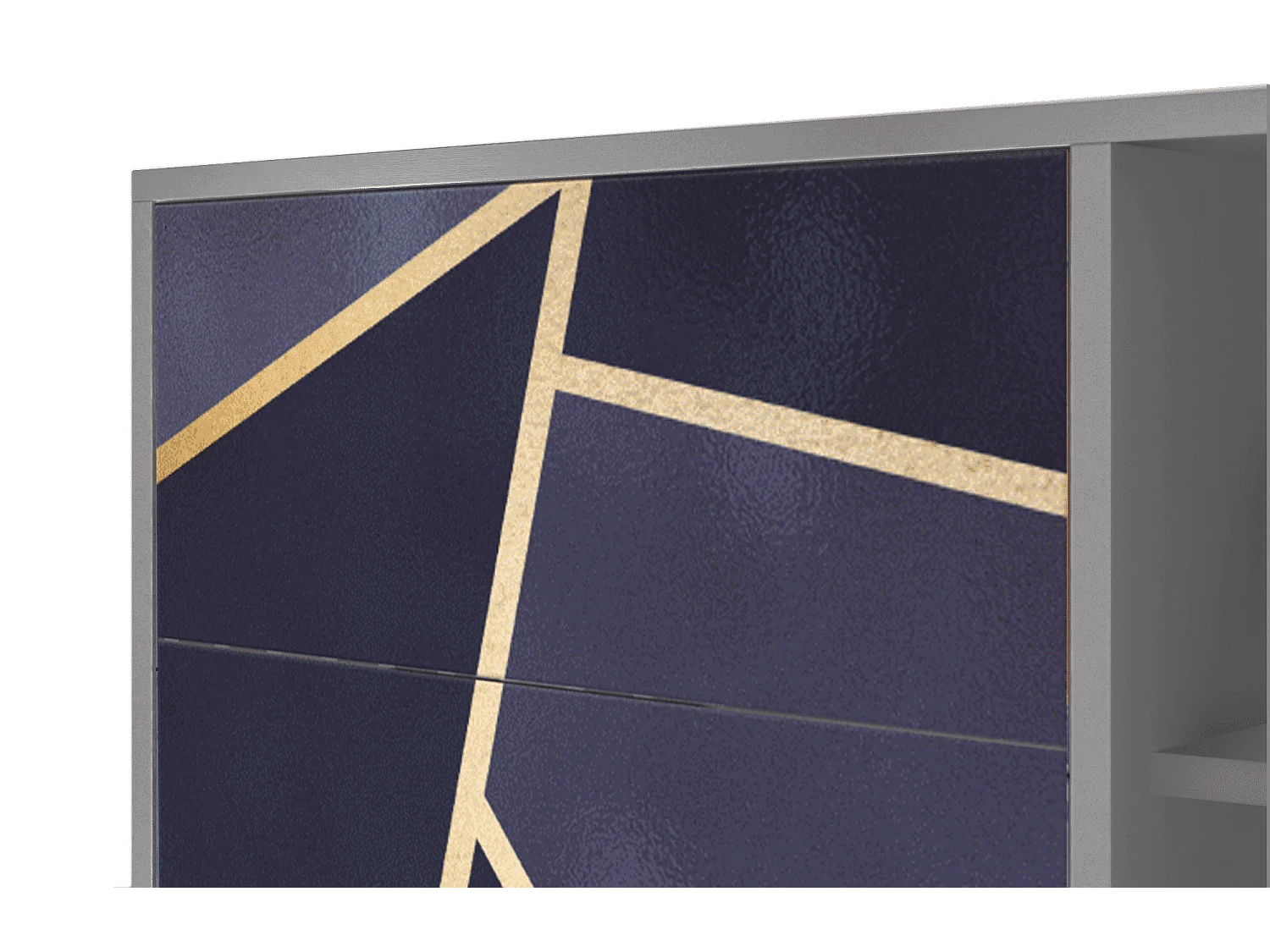 Buffet - 125x98x48 cm - BS2 - The Amethyst, Gris