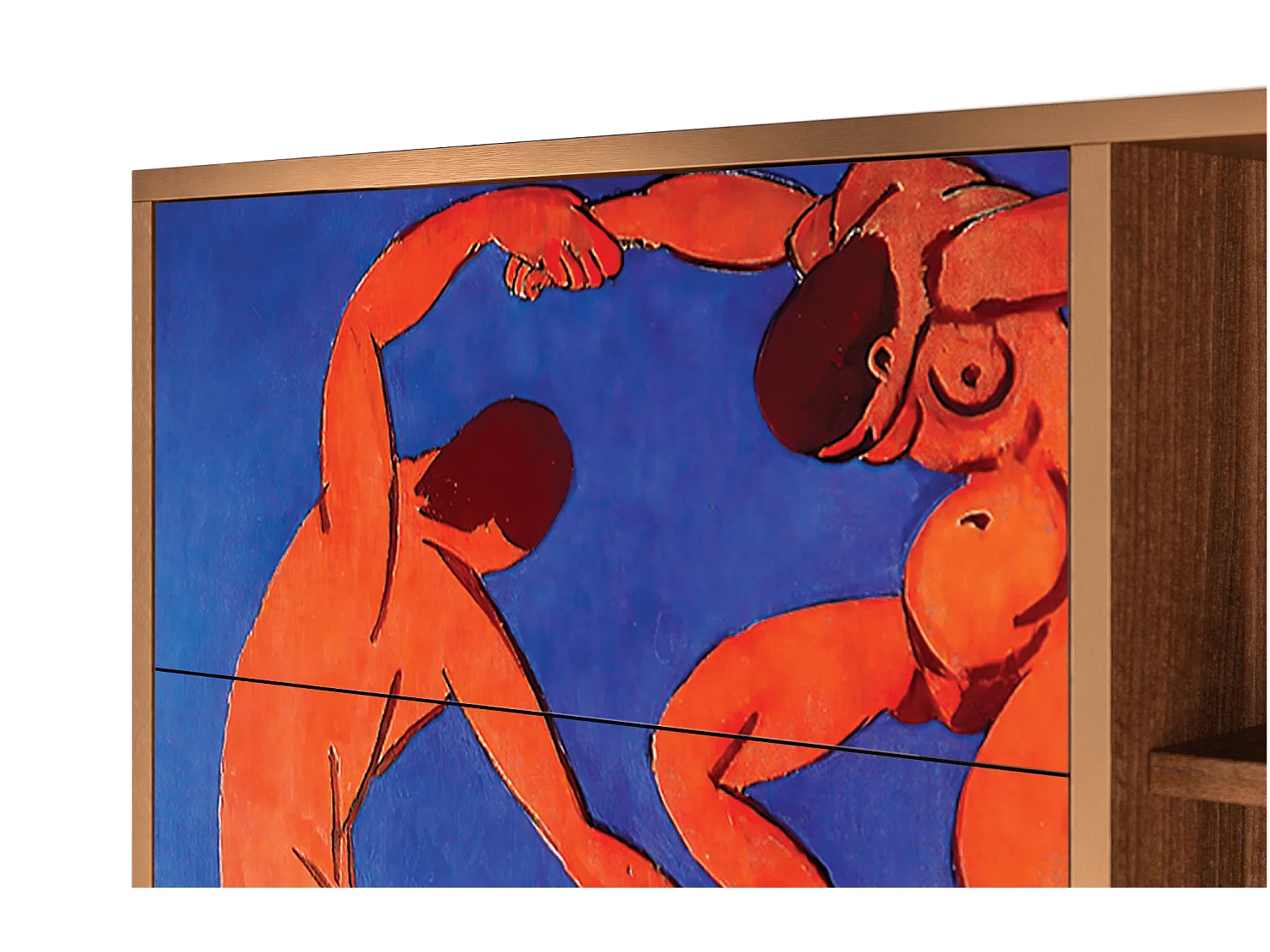 Dressoir - 125x98x48 cm - BS2 - The Dance by Matisse , Walnoot