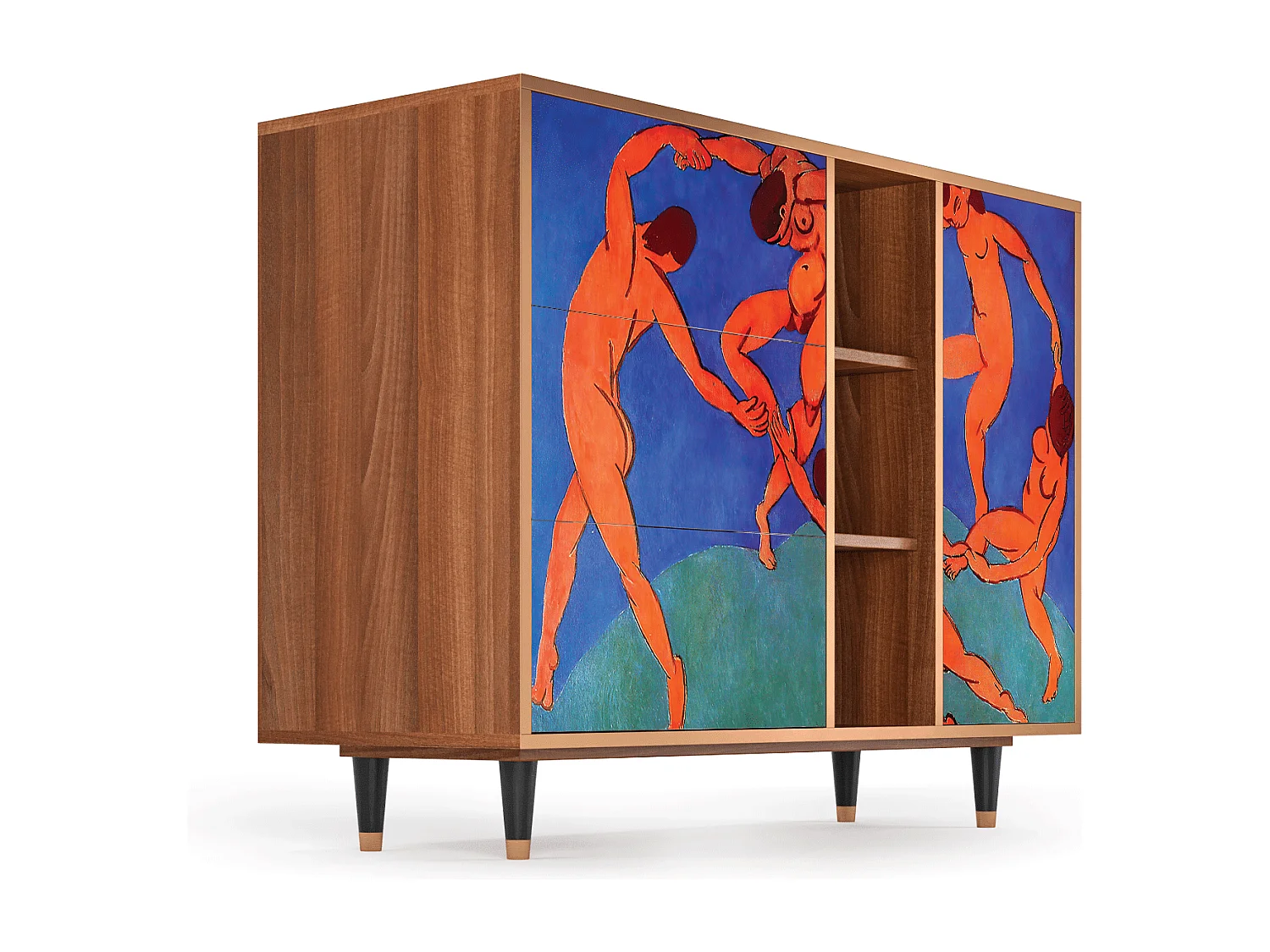 Buffet - 125x98x48 cm - BS2 - The Dance by Matisse , Noyer