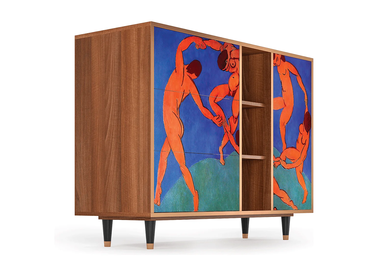 Buffet - 125x98x48 cm - BS2 - The Dance by Matisse , Noyer