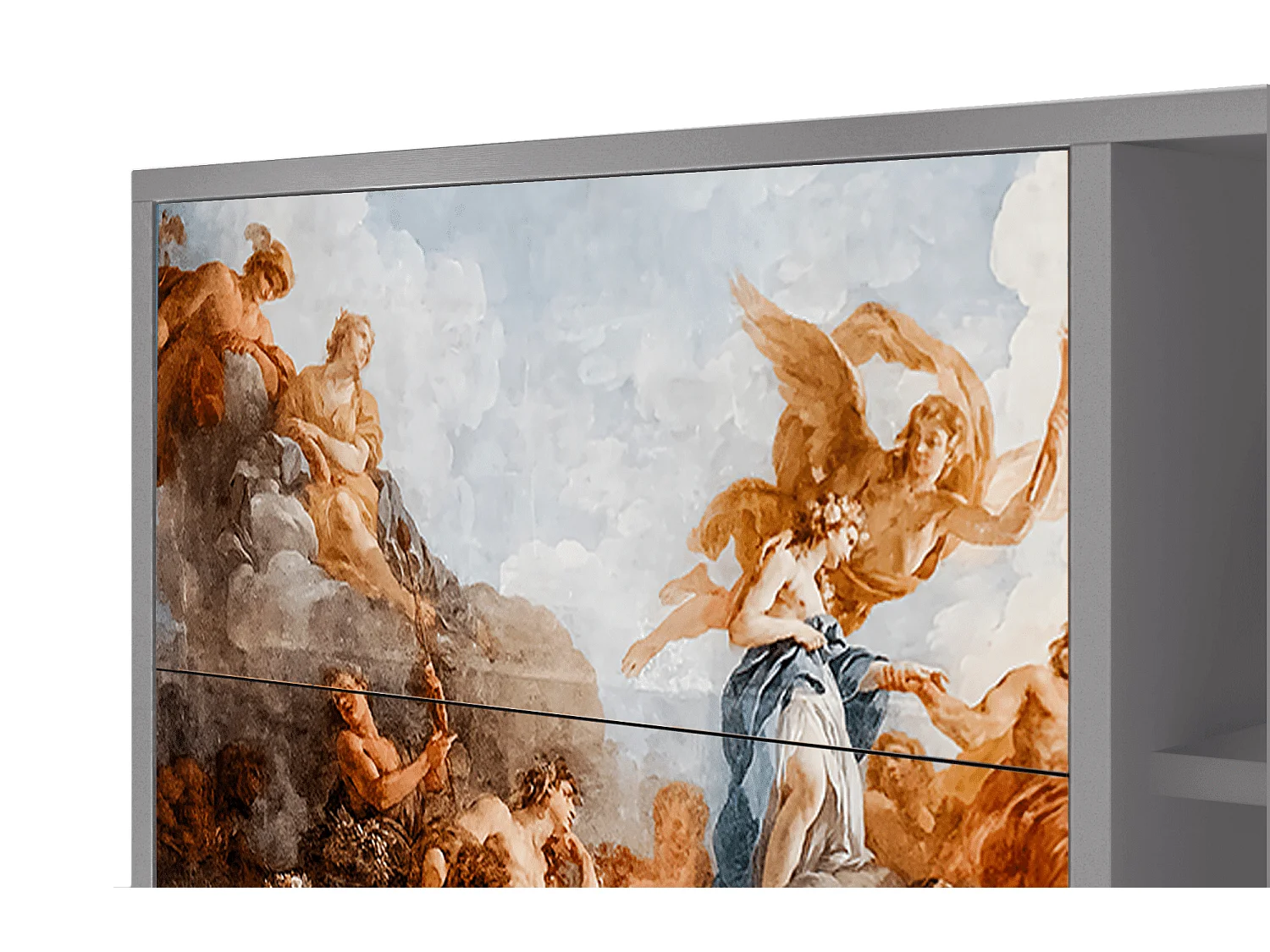Sideboard - 125x98x48 cm - BS2 - Versailles, Grau