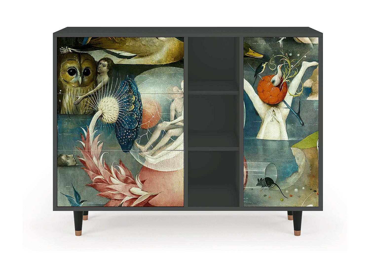 Dressoir - 125x98x48 cm - BS2 - The Garden Of by Bosch, Antraciet