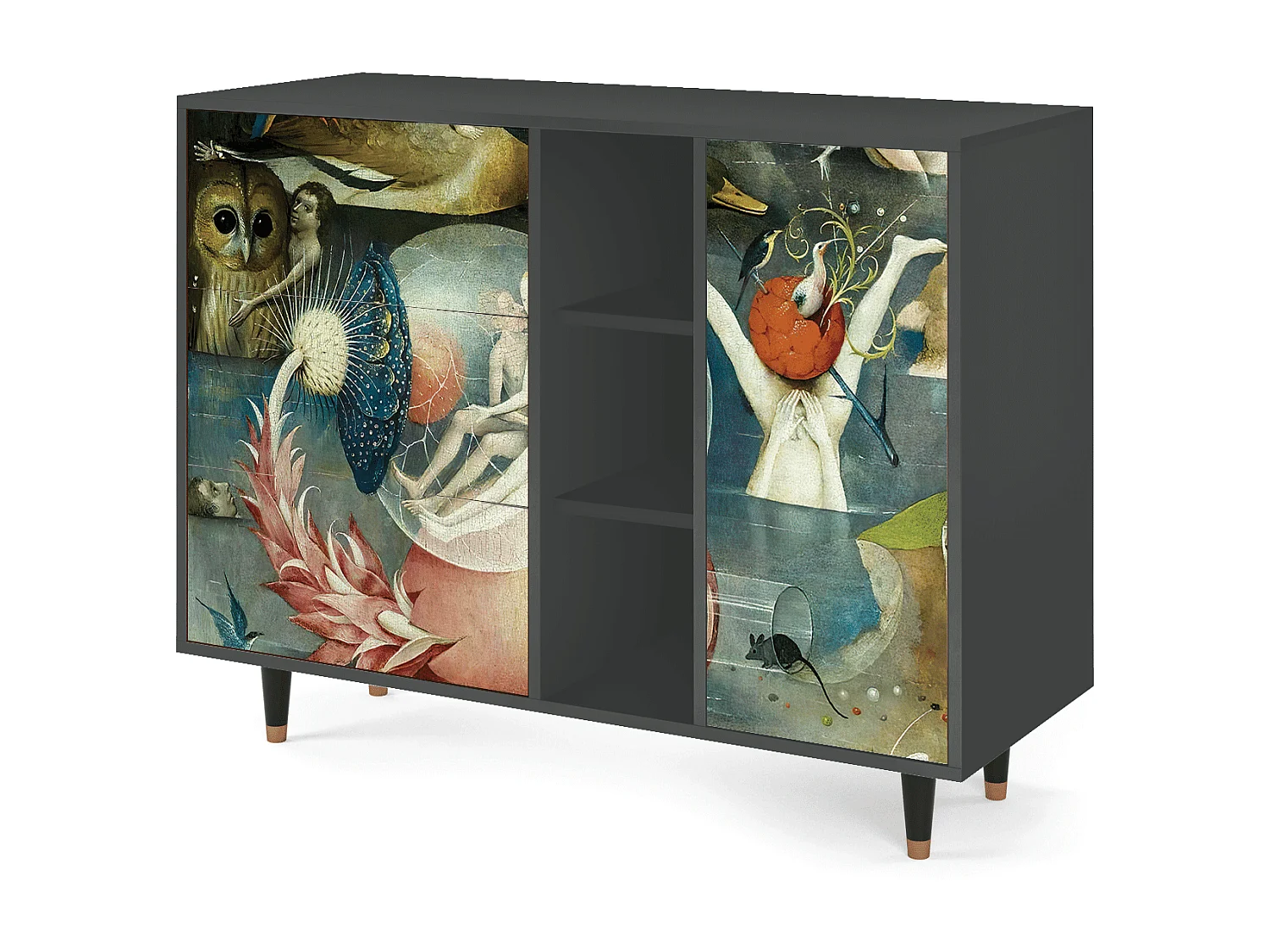 Dressoir - 125x98x48 cm - BS2 - The Garden Of by Bosch, Antraciet