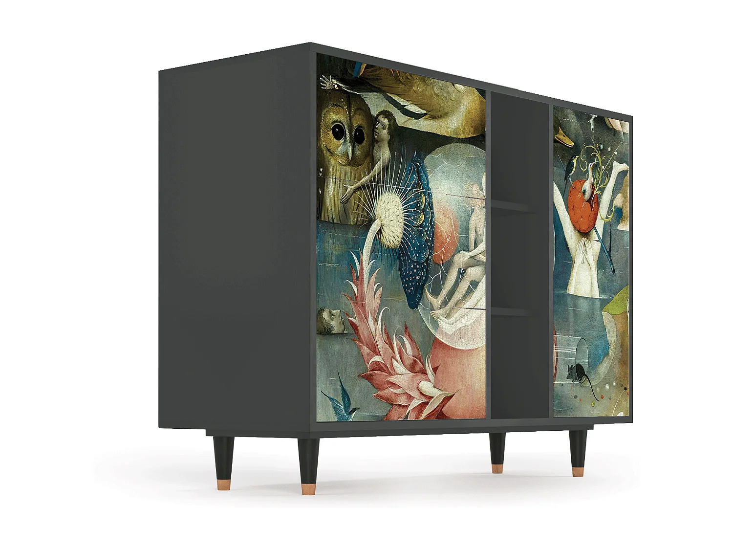 Dressoir - 125x98x48 cm - BS2 - The Garden Of by Bosch, Antraciet