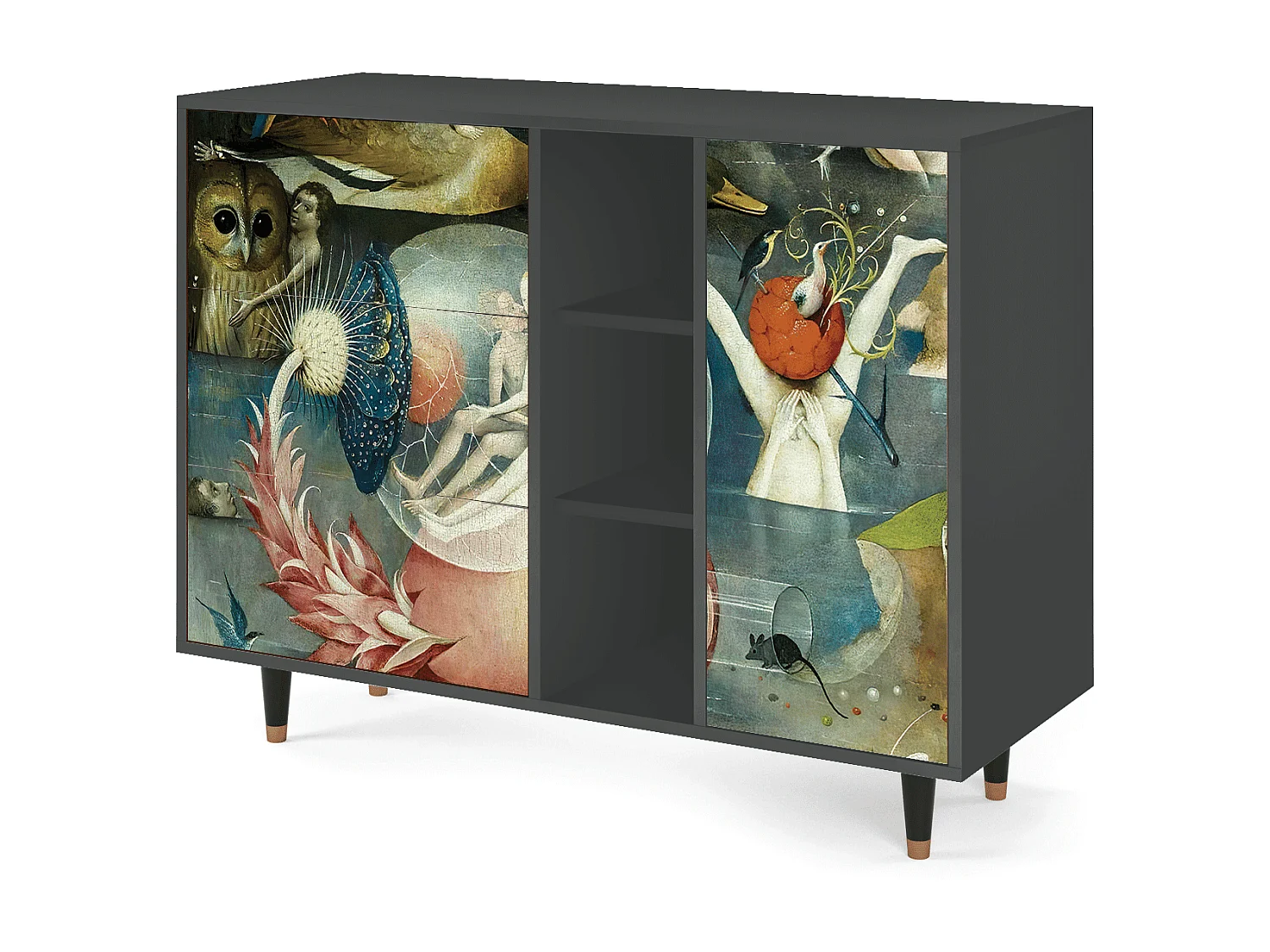 Kredens - 125x98x48 cm - BS2 - The Garden Of by Bosch, Antracyt
