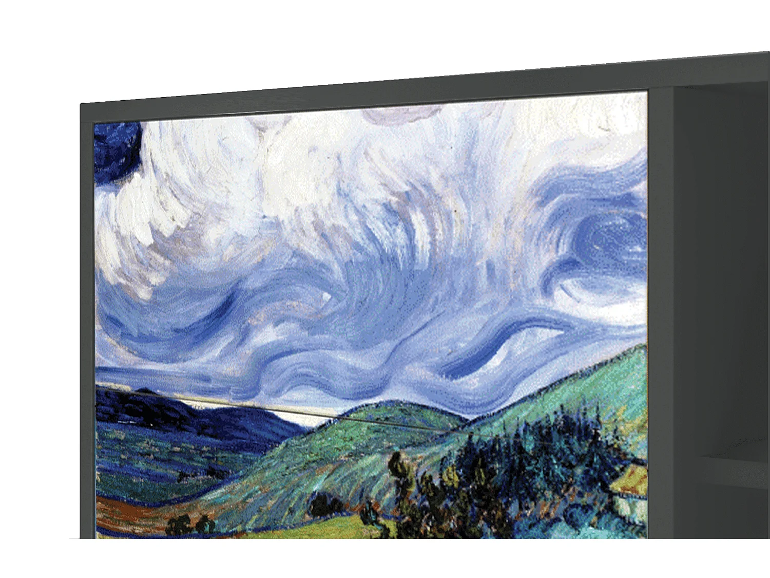 Dressoir - 125x98x48 cm - BS2 - Landscape, Antraciet