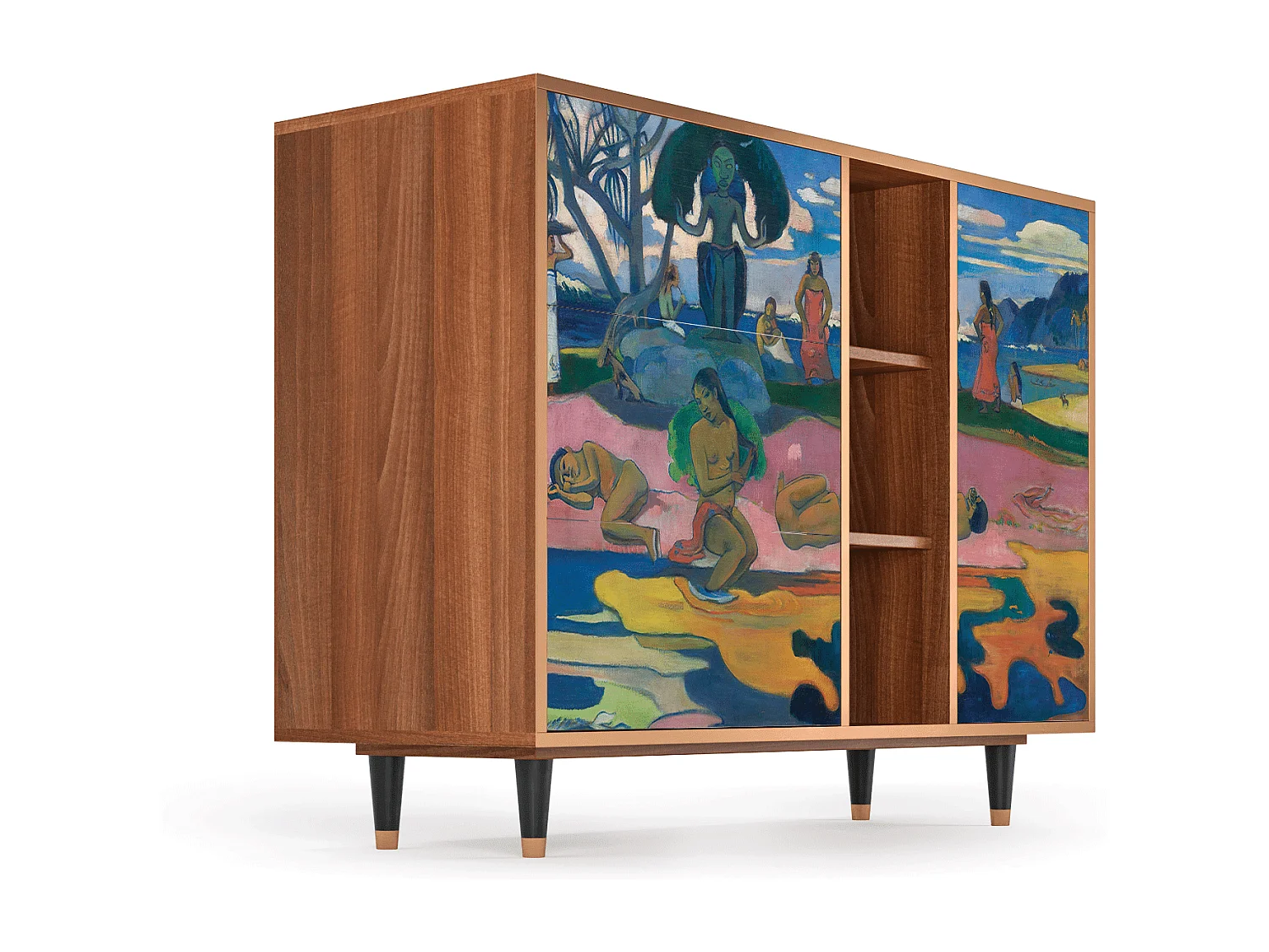 Buffet - 125x98x48 cm - BS2 - Day of the God, Noyer