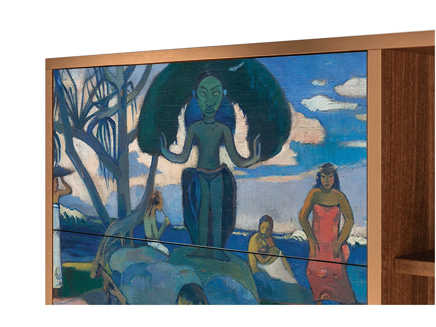 Kredens - 125x98x48 cm - BS2 - Day of the God, Orzech