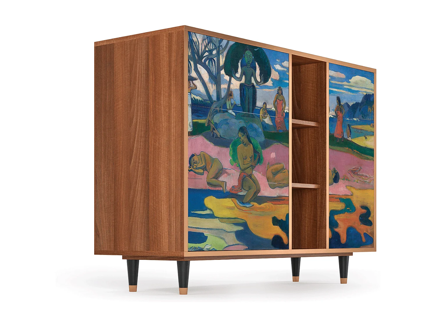 Buffet - 125x98x48 cm - BS2 - Day of the God, Noyer