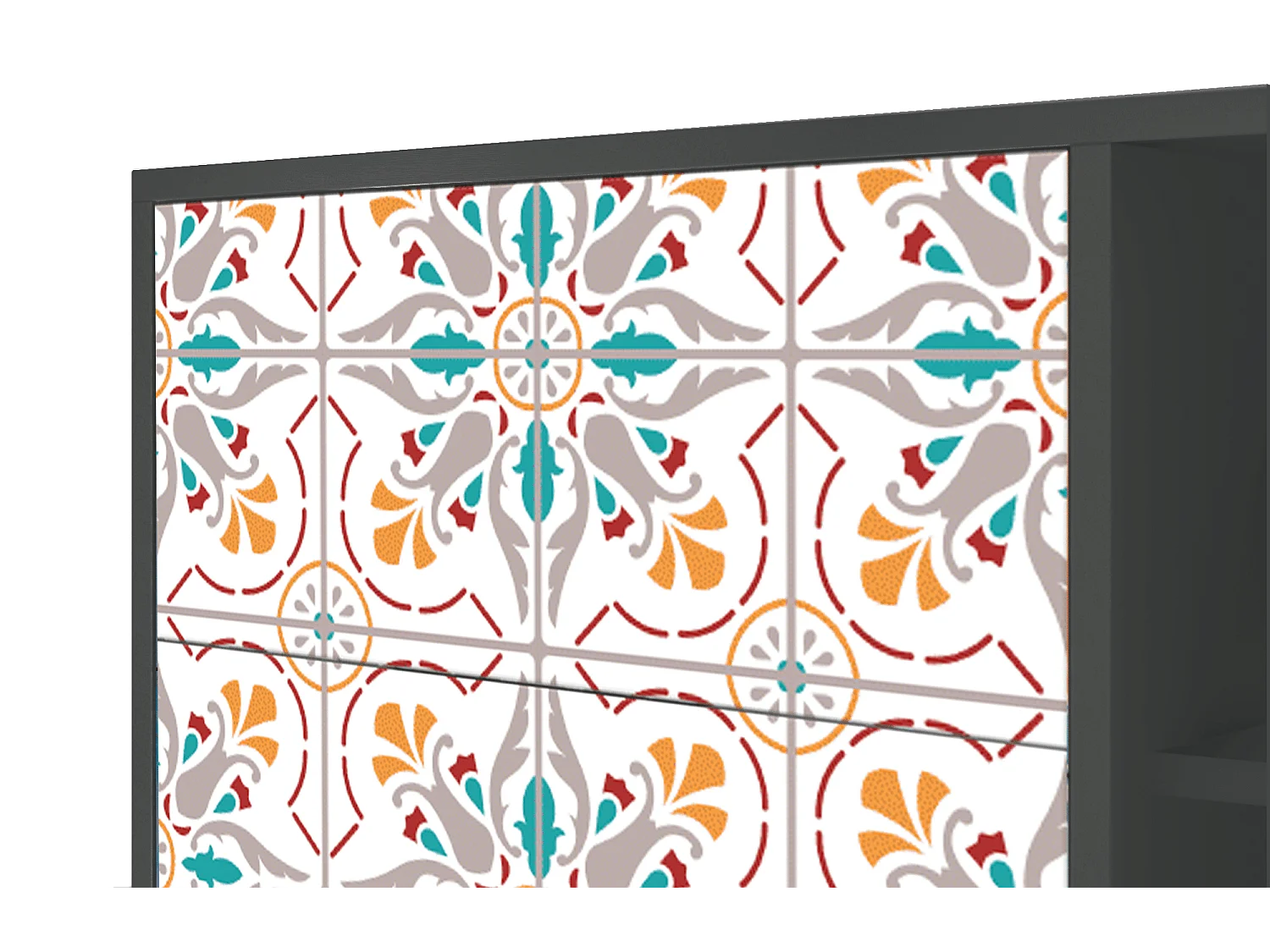 Buffet - 125x98x48 cm - BS2 - Spring Ceramics, Anthracite