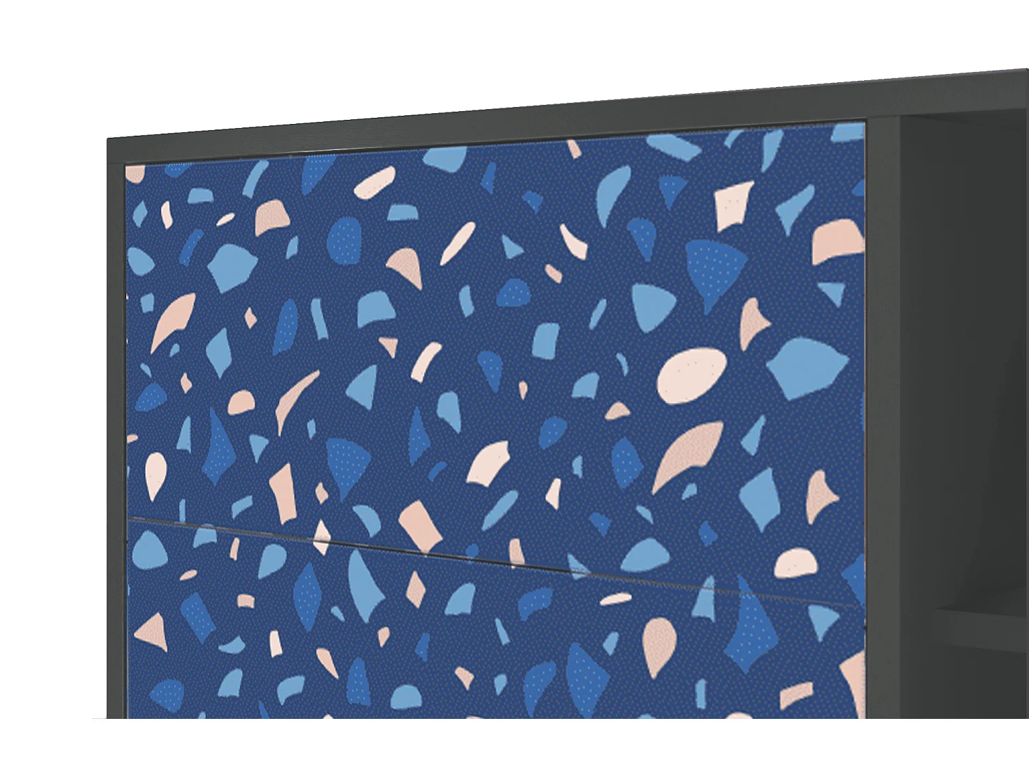 Buffet - 125x98x48 cm - BS2 - Soap Whirpool, Anthracite