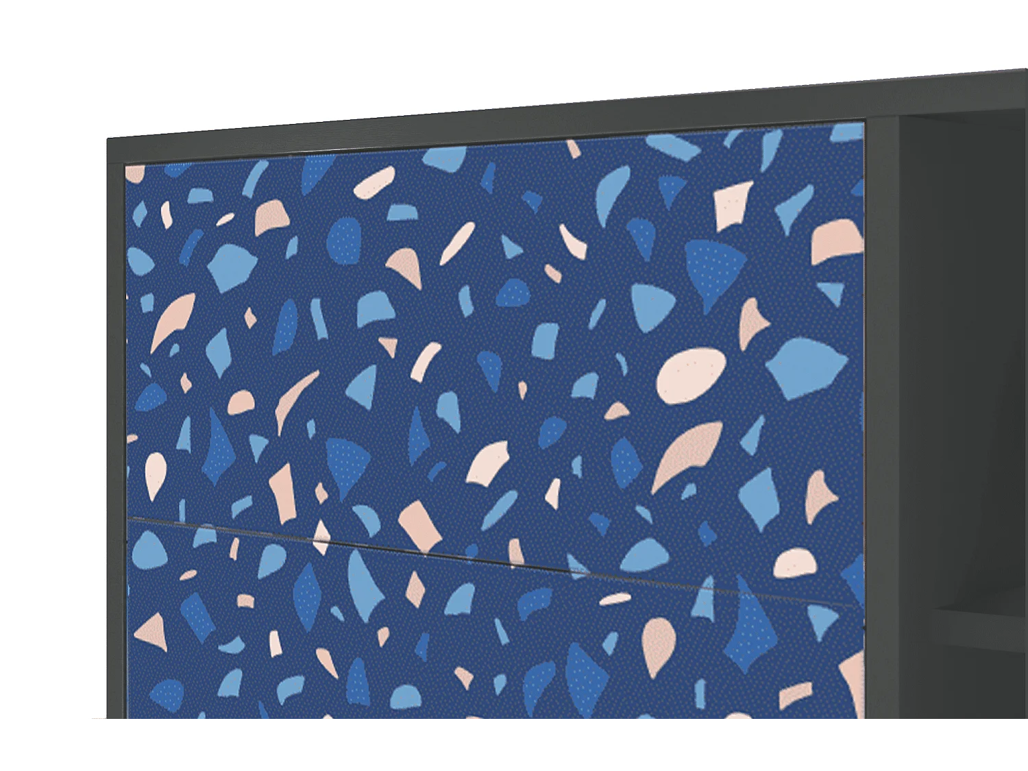 Buffet - 125x98x48 cm - BS2 - Soap Whirpool, Anthracite